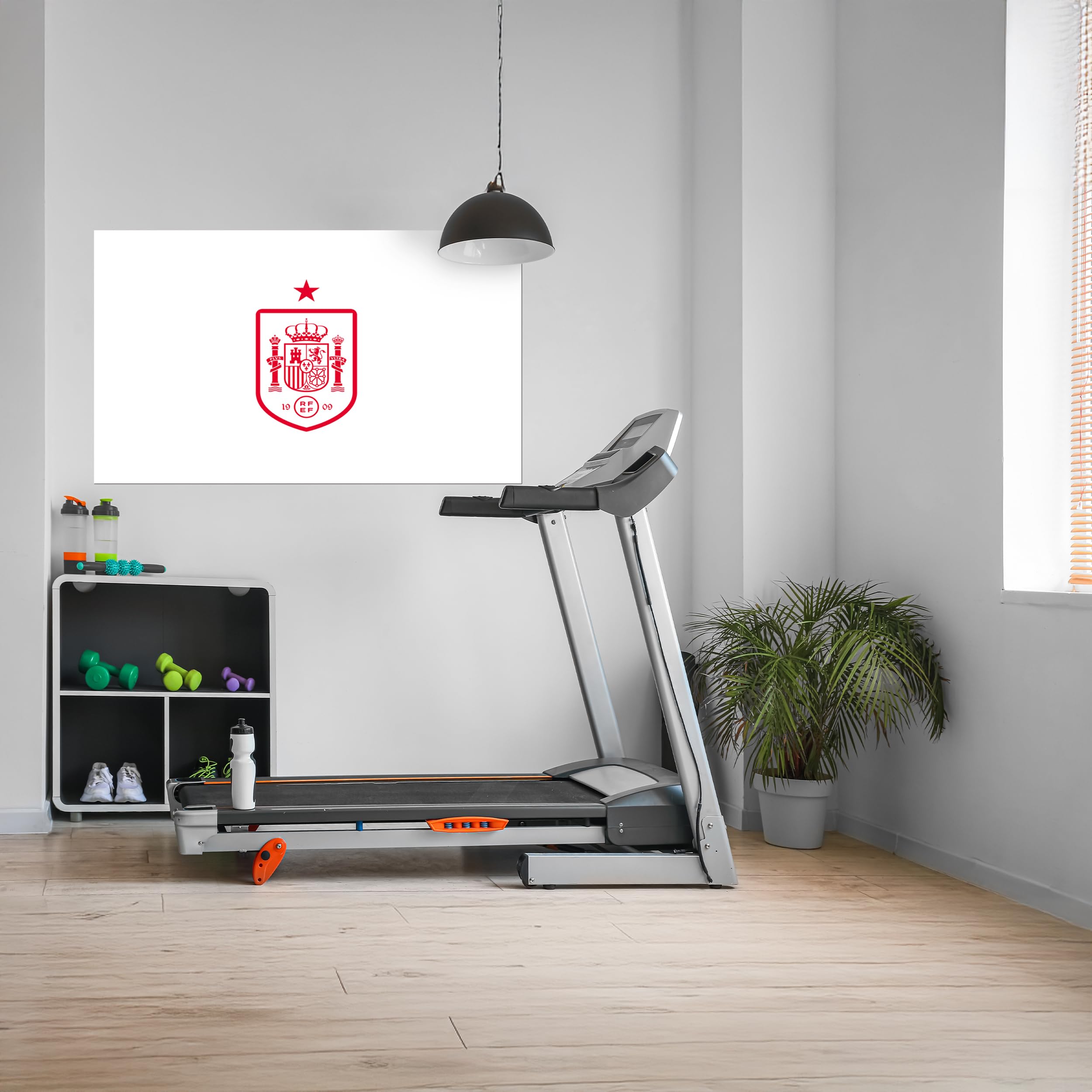 Licensed Décor The Royal Spanish Football Federation (RFEF) Vinyl Wall Stickers - Large (130cm (w) x 80cm (h) - Badge Red - Image 4