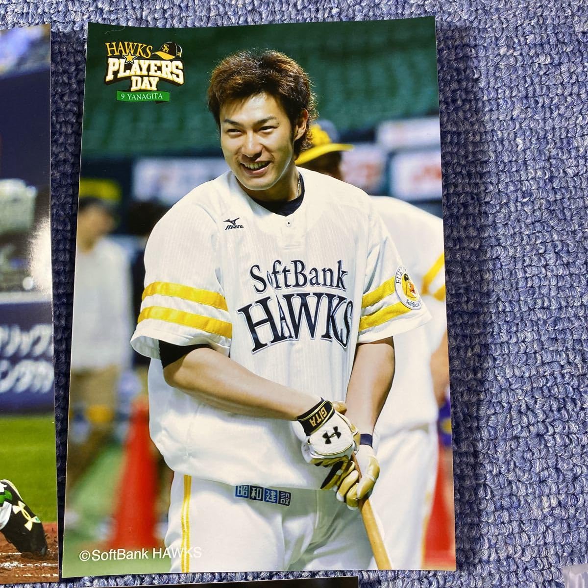 ソフトバンク柳田　記念フォトパネル　希少21/100 柳田悠岐サイクルヒット達成記念グッズ販売…直筆サイン入り