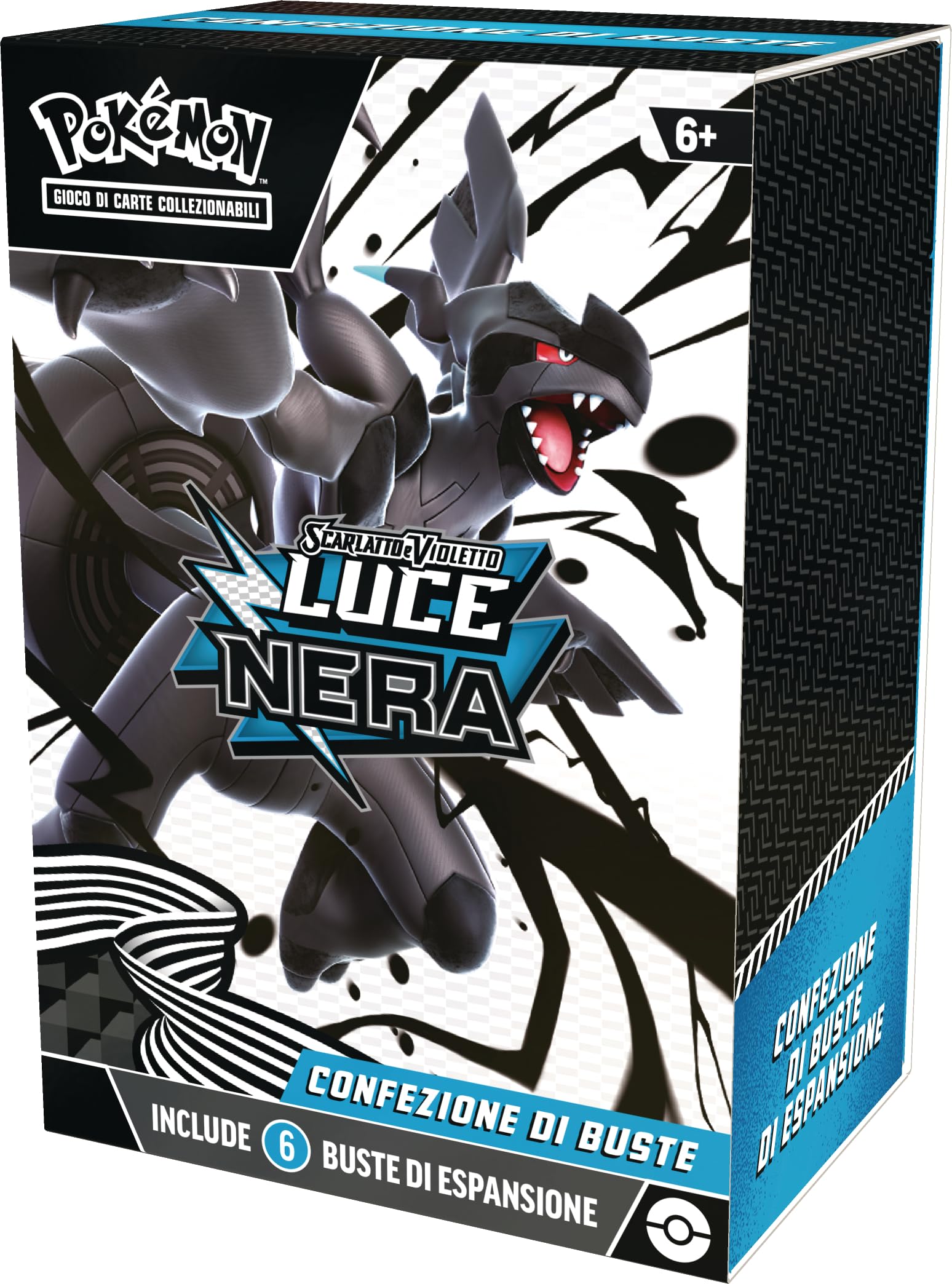 Pokémon: confezione di buste dell’espansione Scarlatto e Violetto - Luce Nera del GCC Pokémon (sei buste di espansione)