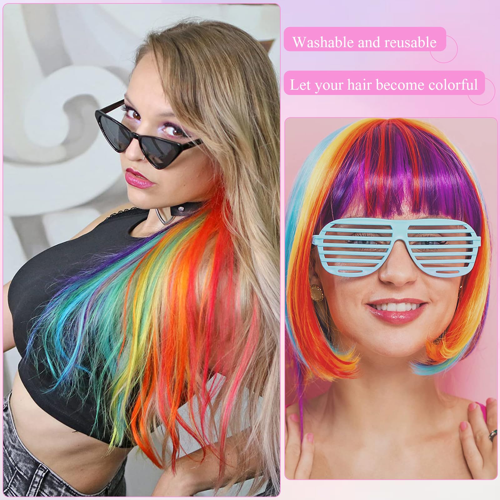 Cappucci in Silicone per Tinture per Capelli Riutilizzabile kit per Meches Silicone Pennello Tinta Capelli Morbido Facile da Pulire si Applica a Ragazze Signore Salone Casa Tintura Accessori