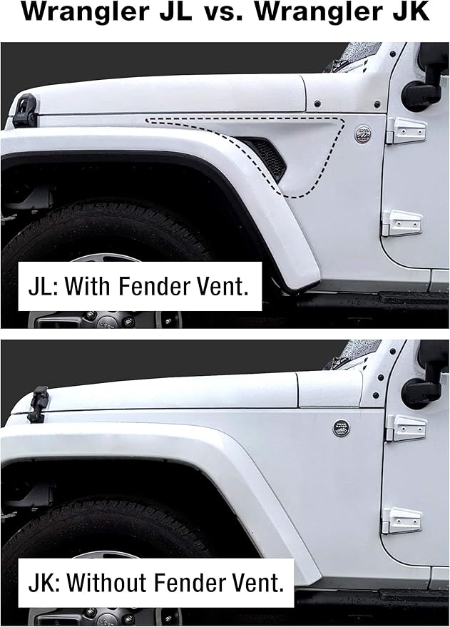 Estribos Tyger Auto 3.5" para Jeep Wrangler JK 2007-2018 4 puertas miniatura 2