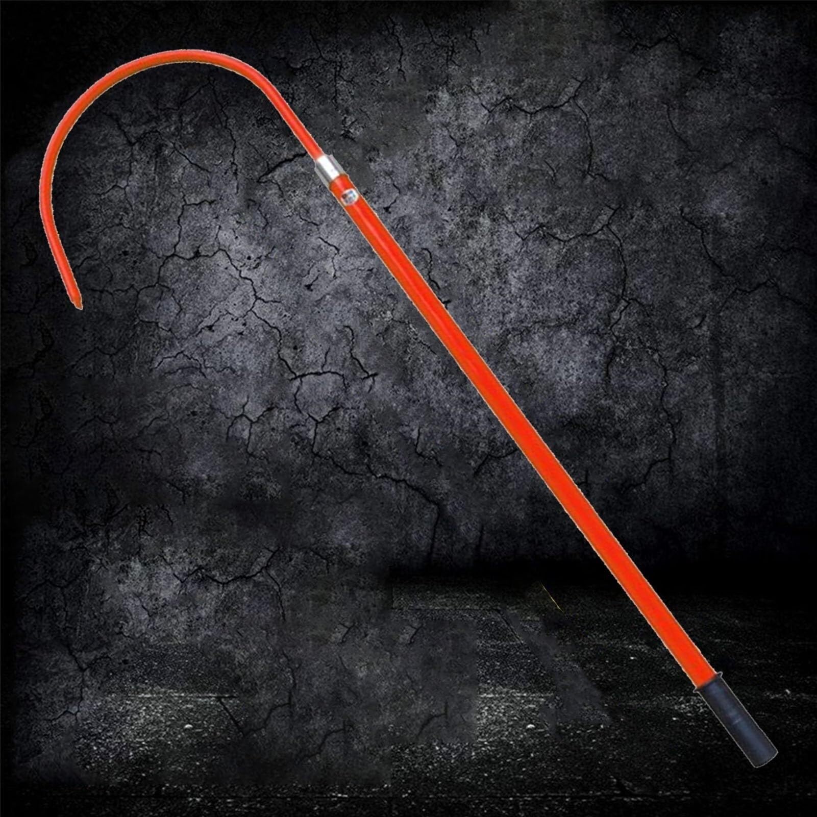 JKJZSALJ Safety Rescue Hook,High Voltage Rescue Hook-Insulated Emergency Pole For Electricians, 1M/3.3Ft -Safety Rescue Tool For Fire & Power Stations, Anti-Electrocution,Red,1.5m/4.9ft(35kv)