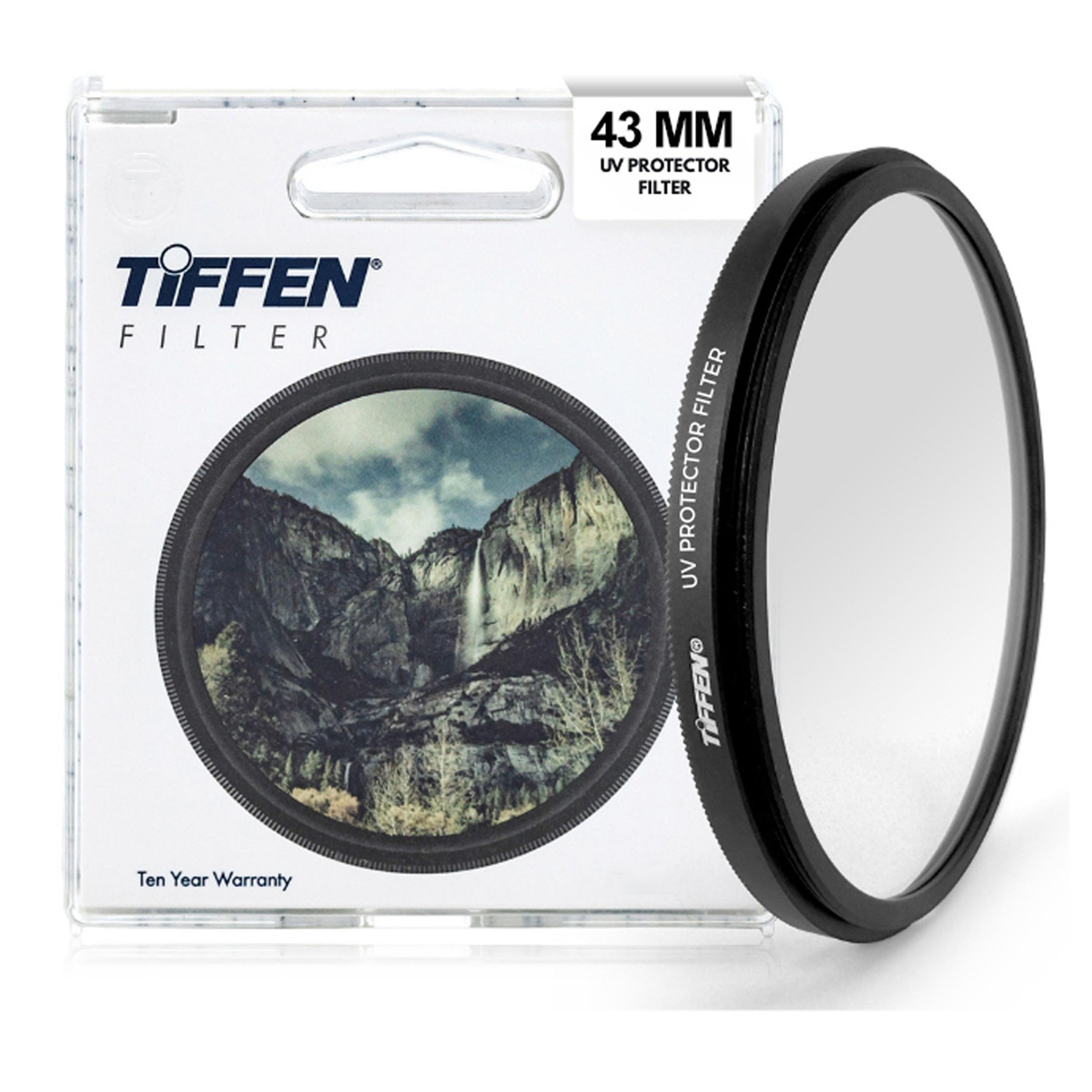 Tiffen 43mm UV Protector Filter 43mm Lens Filter Impact &amp; Scratch Resistant