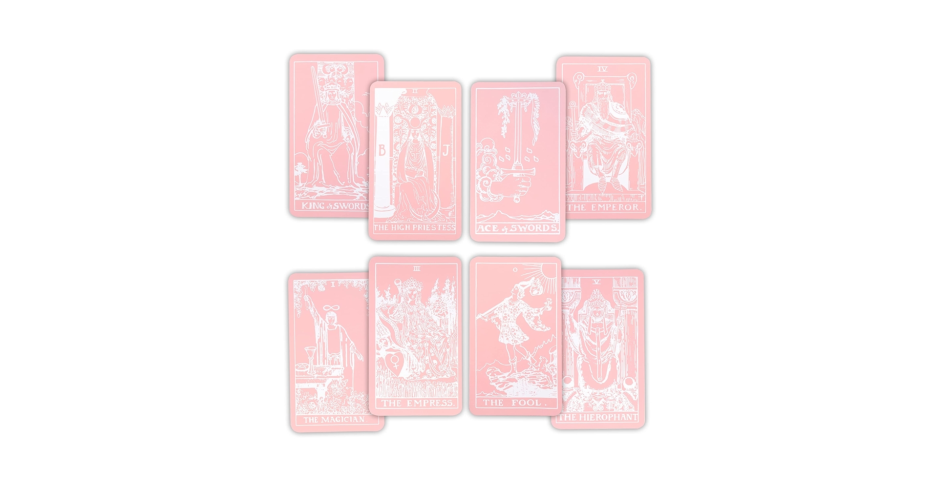 Amazon.co.jp: CRAFTERIAN ピンクタロットカード 78タロット