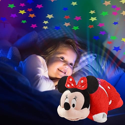 Miniatura 6 de Pillow Pets Disney Rockin the Dots Minnie Mouse Sleeptime Lites - Luz nocturna de felpa retro de Minnie Mouse