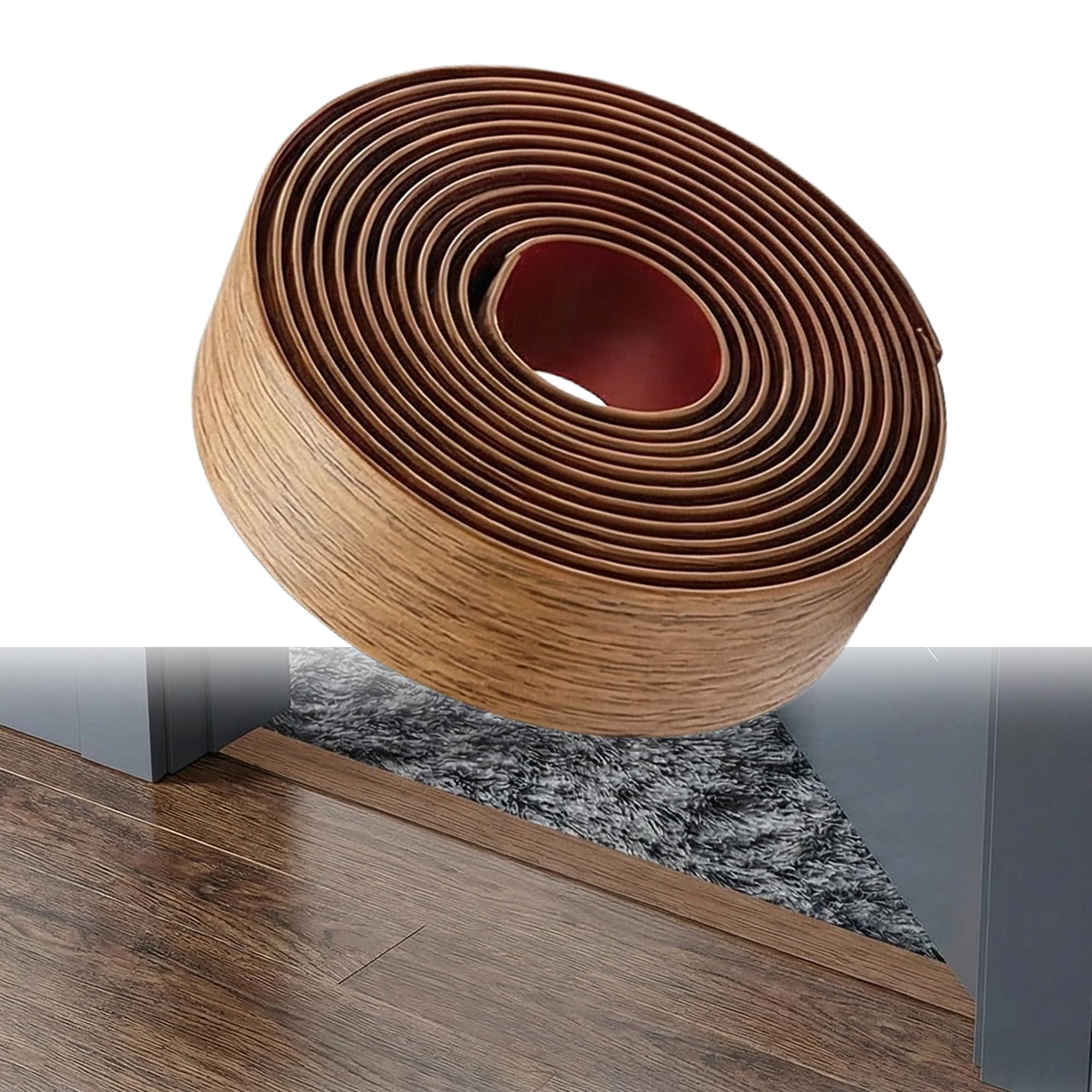 PVC Floor Transition Strip,1.2mx4cm Flooring Threshold Transition Strip