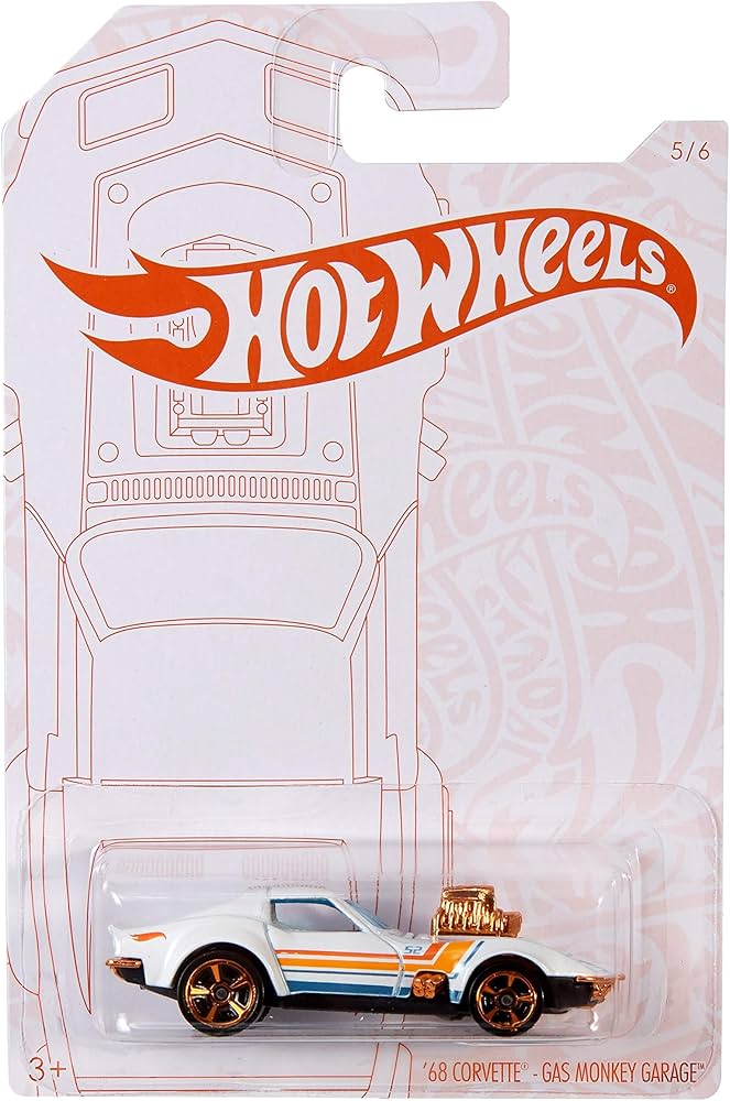 Hot Wheels Metal Gas Monkey Garage Car, Pack Of 1, Multicolour