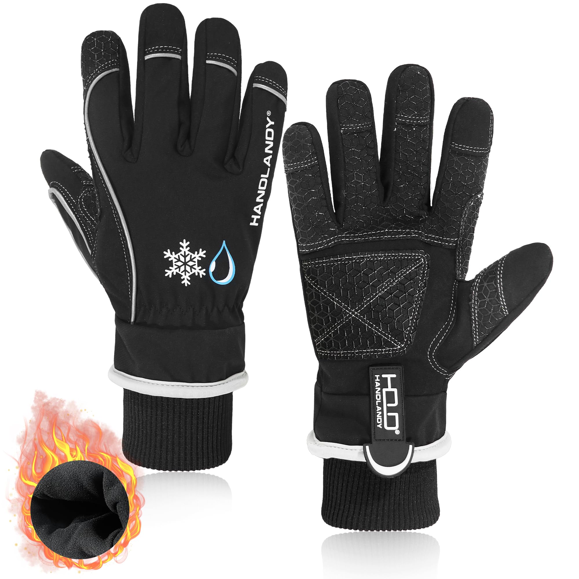 HANDLANDY HLDD Waterproof Winter Gloves