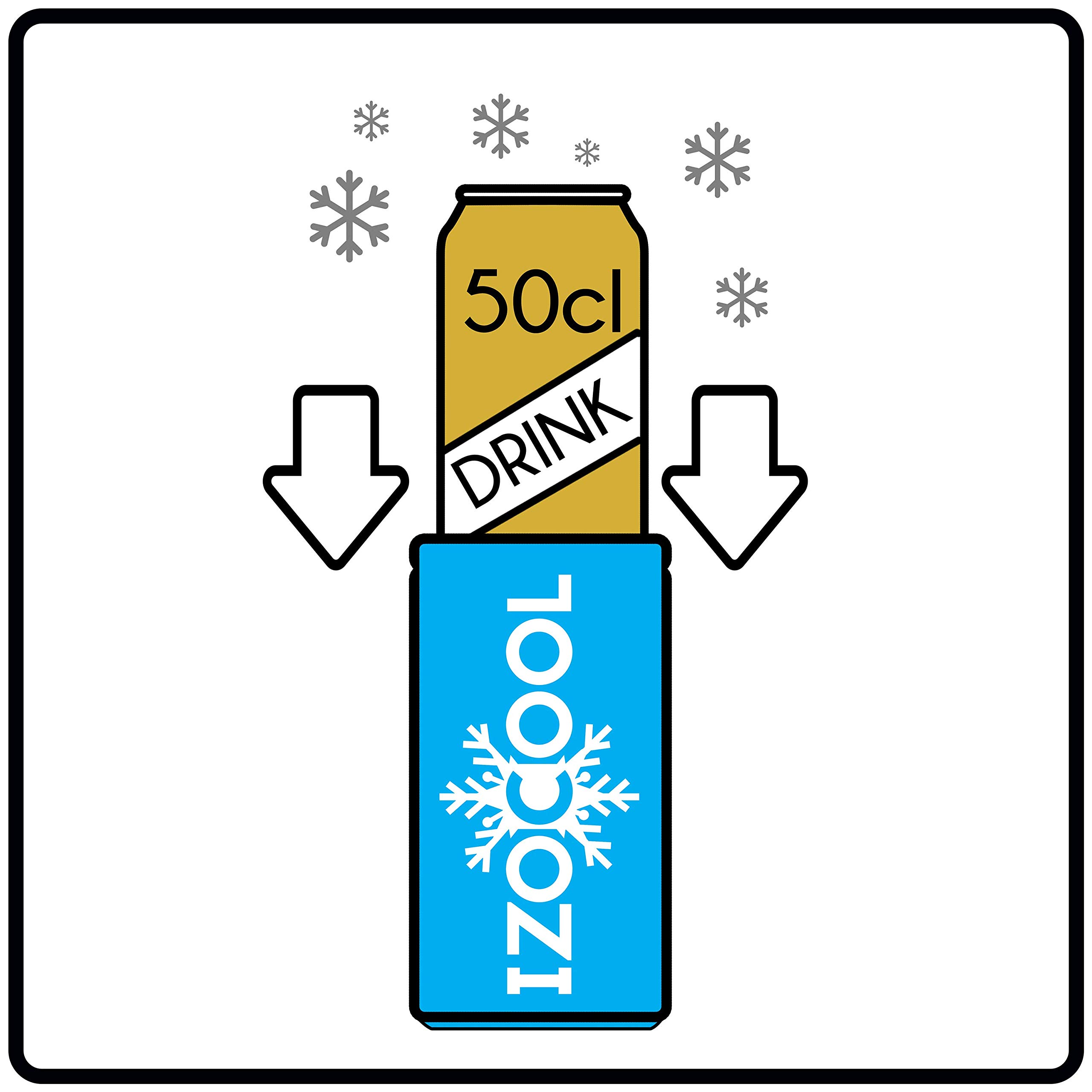 YUZNA 4 Pièces Manchons Isolants Antidérapants Réutilisables