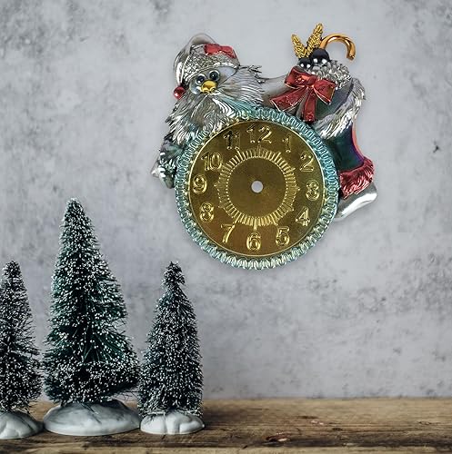 Miniatura 9 de VILLCASE Reloj de pared digital para reloj de Navidad, moldes de silicona 3D hechos a mano, moldes de resina epoxi, moldes de reloj con forma de