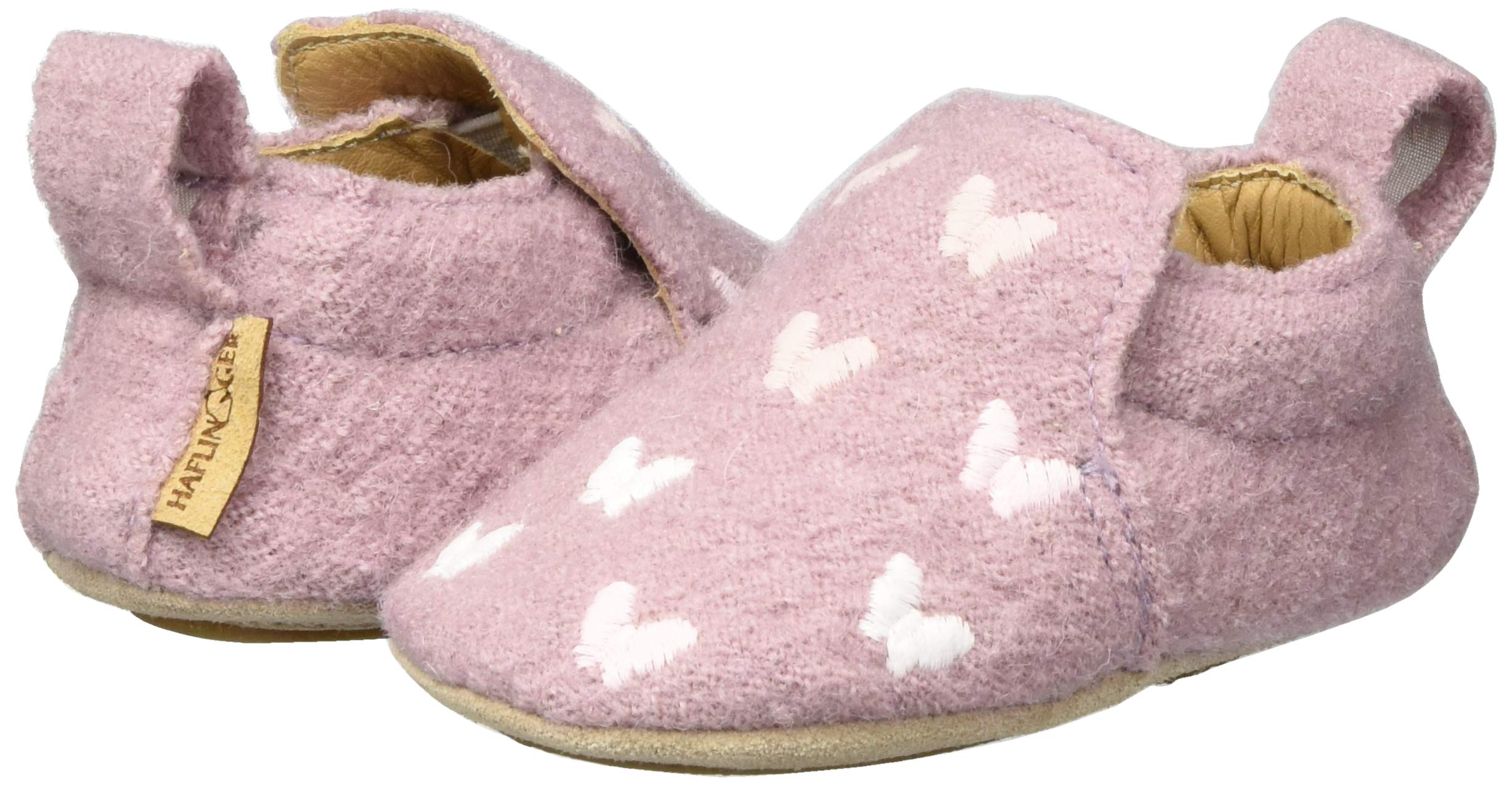 HAFLINGER Uniseks - niemowlęta Lauflernschuh ButterflyKapcie
