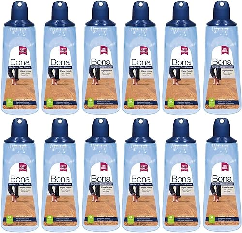 Bona WM700054001 - Limpiador de pisos de madera dura (paquete de 3) 34 onzas, paquete de 4 cartuchos