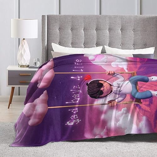 Miniatura 7 de Junior Singer H Manta de franela súper suave, cálida y acogedora para sofá, sofá y cama, de 40 x 30 pulgadas