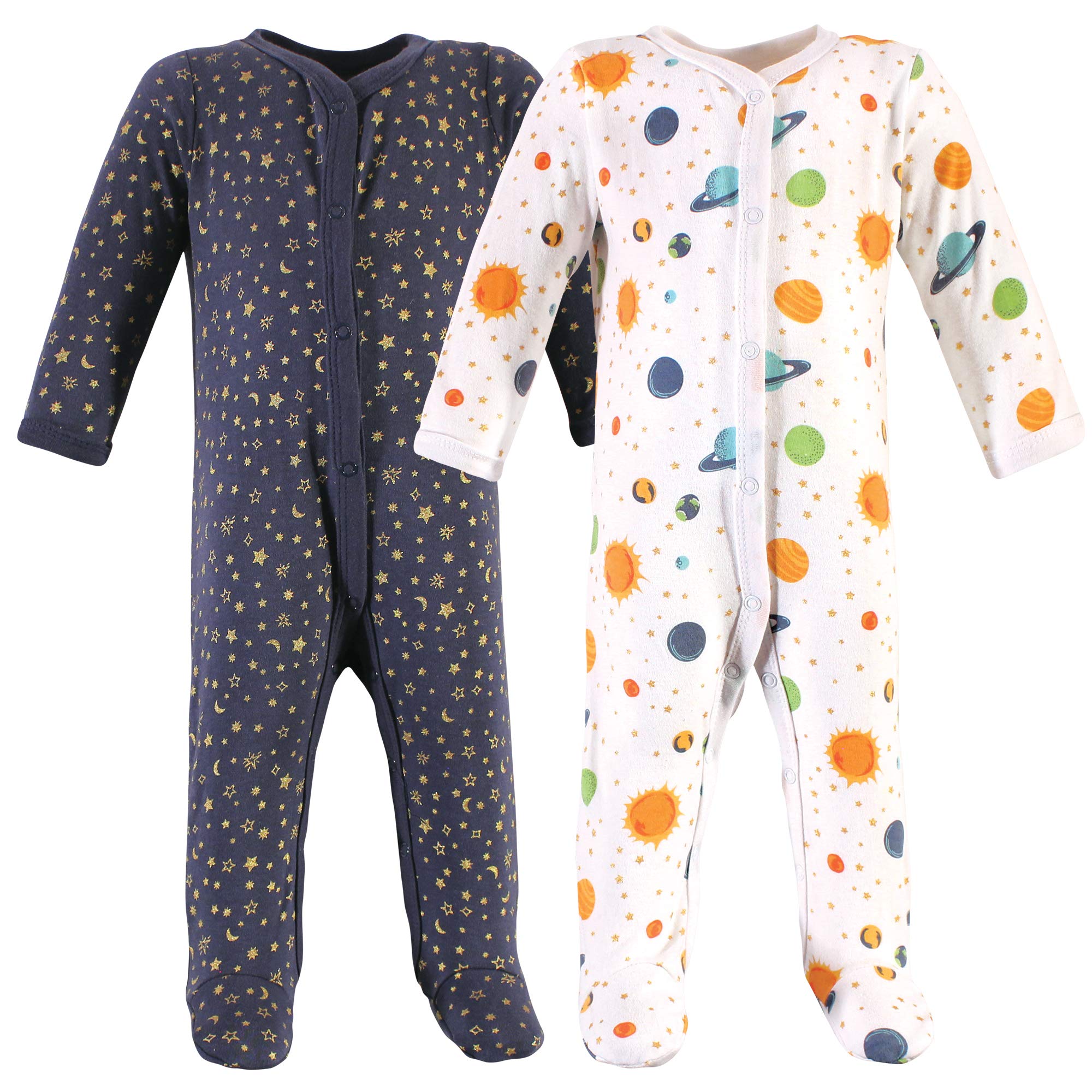 Hudson Baby Baby Girls Toddler Sleepers