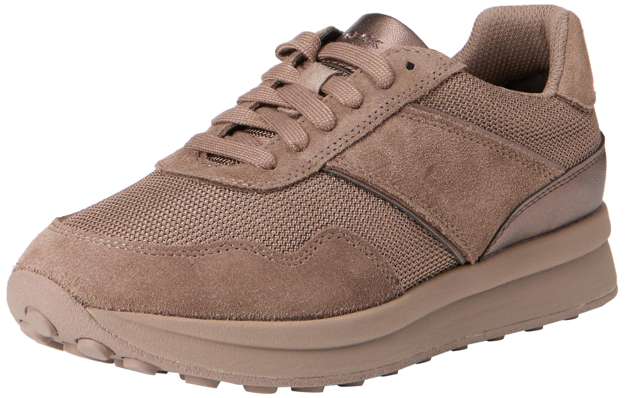 Geox Women's D Runntix ASneaker, Taupe, 7.5 UK