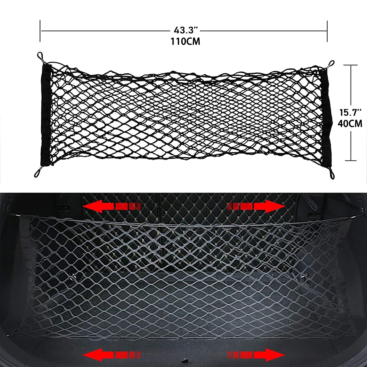 Buy GZBSIM Heavy Duty cargo net for pickup truck bed accessories suv