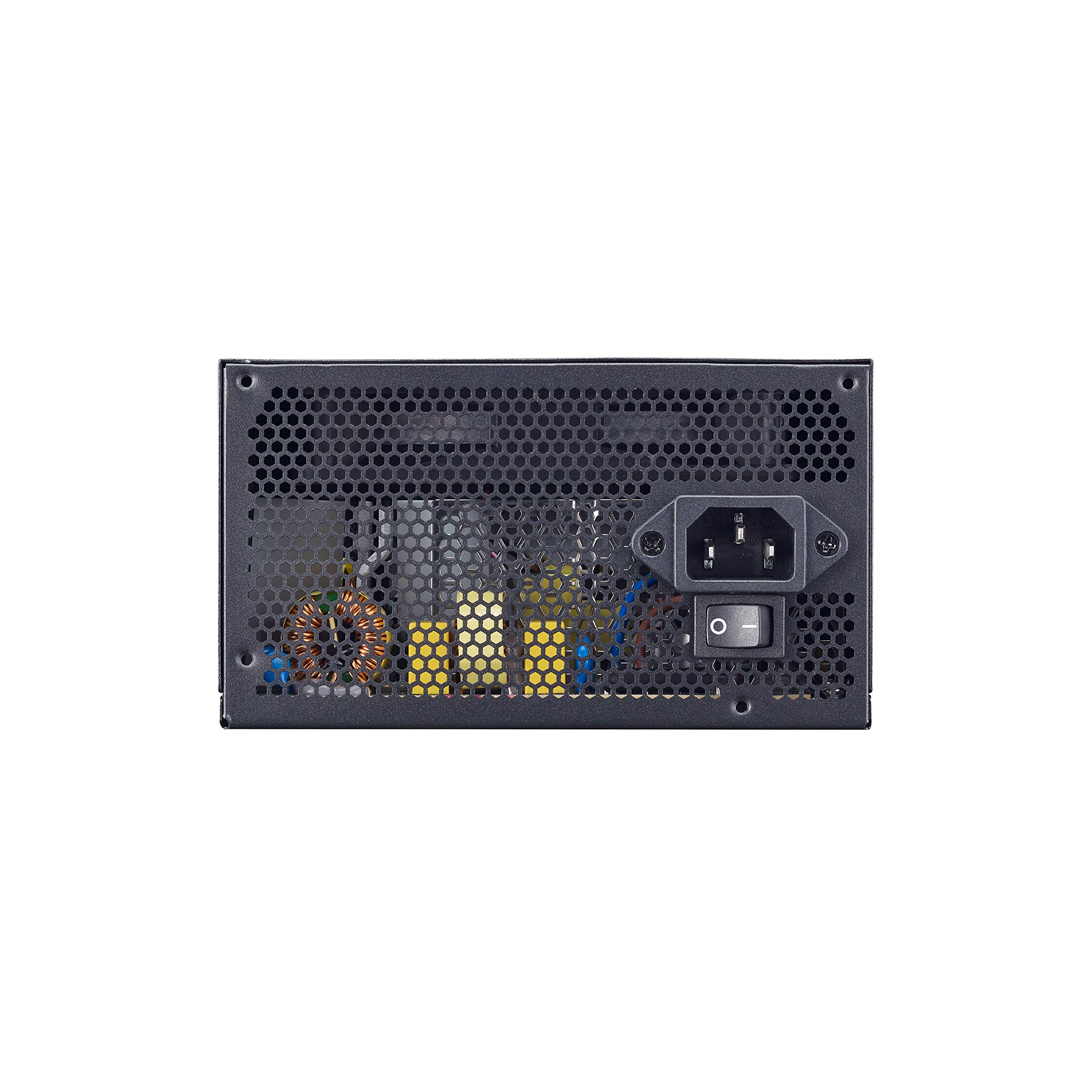 GAMDIAS EU Alimentation PC ATX 600W, Non Modulaire, Ventilateur Silencieux de 120 mm, 80 Plus
