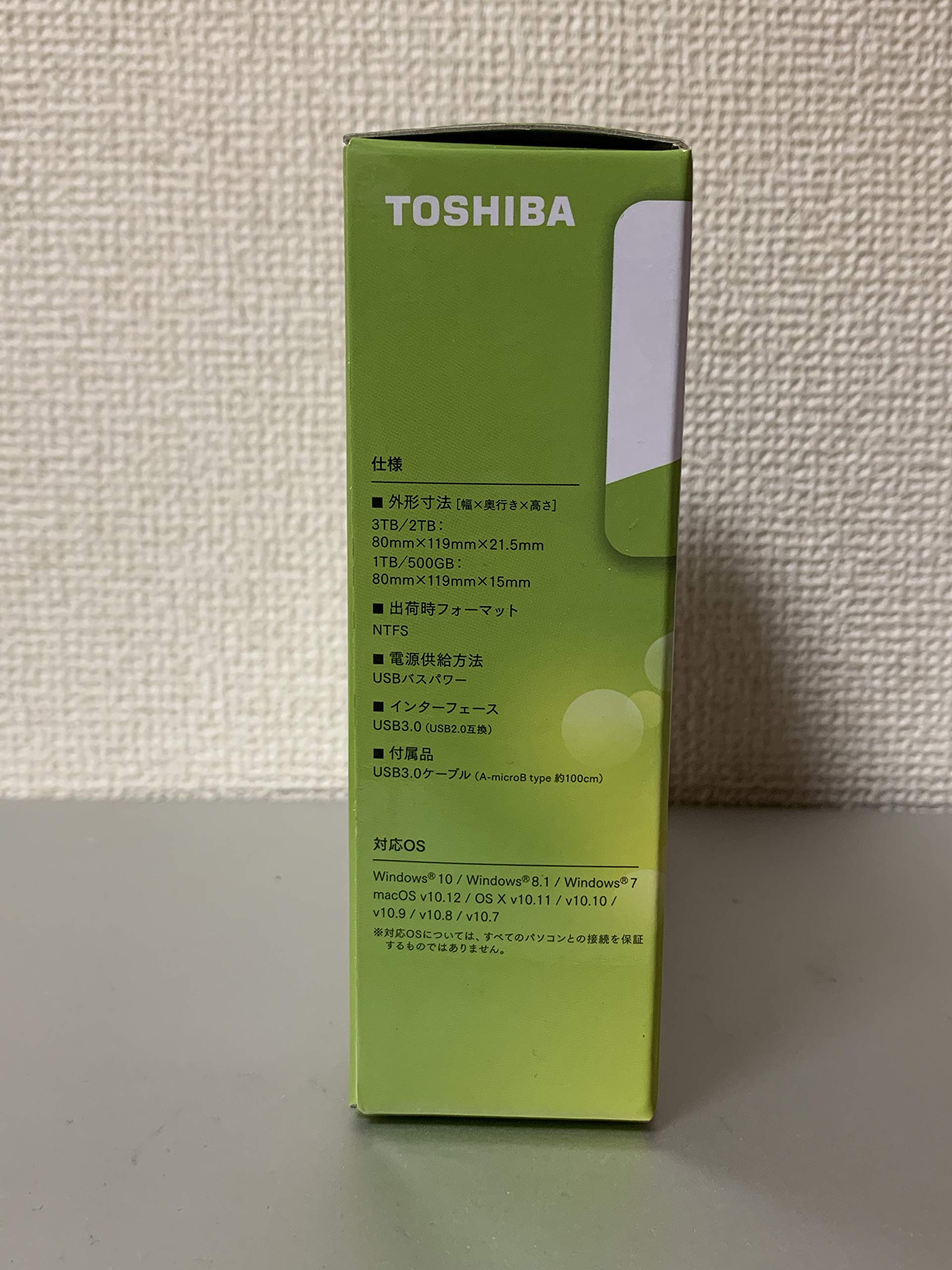 Amazon | HD-AC50GK(ブラック) ポ-タブルHDD 500GB USB3.0接続 | 東芝