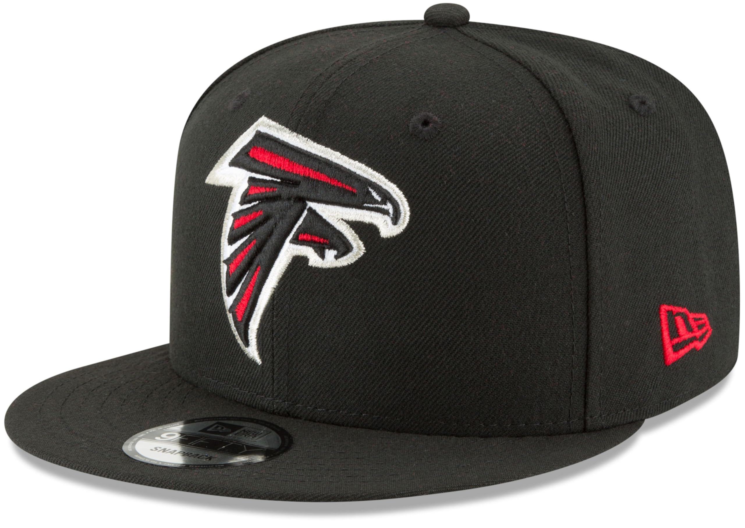New Era NFL 9FIFTY Team Color Adjustable Snapback Hat Cap - One Size, Atlanta Falcons - Black, One Size โ image 1