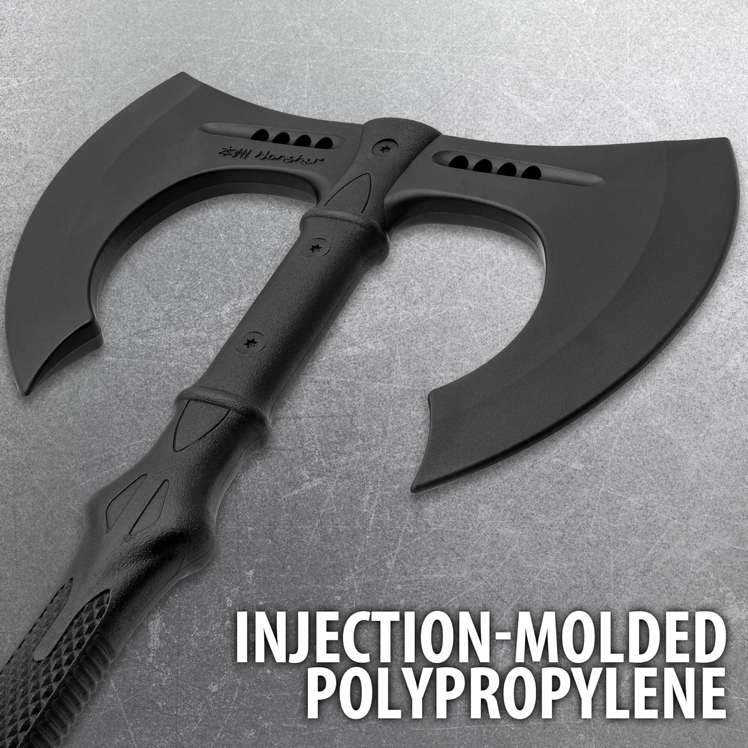Honshu Training Axe | Lightweight Polypropylene Construction | Realistic Size and Balance | Textured Handle | Safe for Skill Development | Ideal for Practice Drills | Overall 27 1/5"