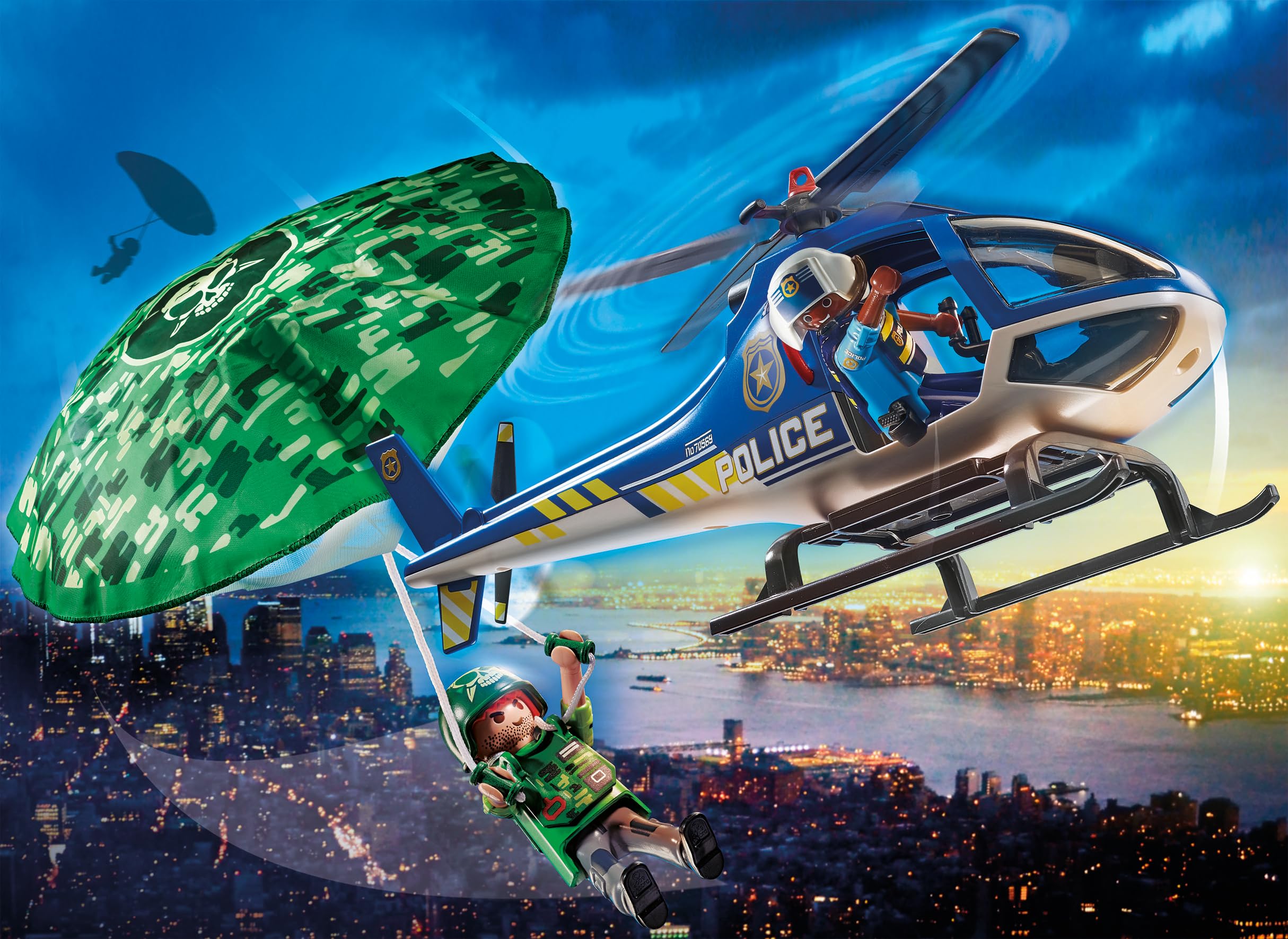 Amazon.com: Playmobil Police Parachute Search : PLAYMOBIL®: Toys