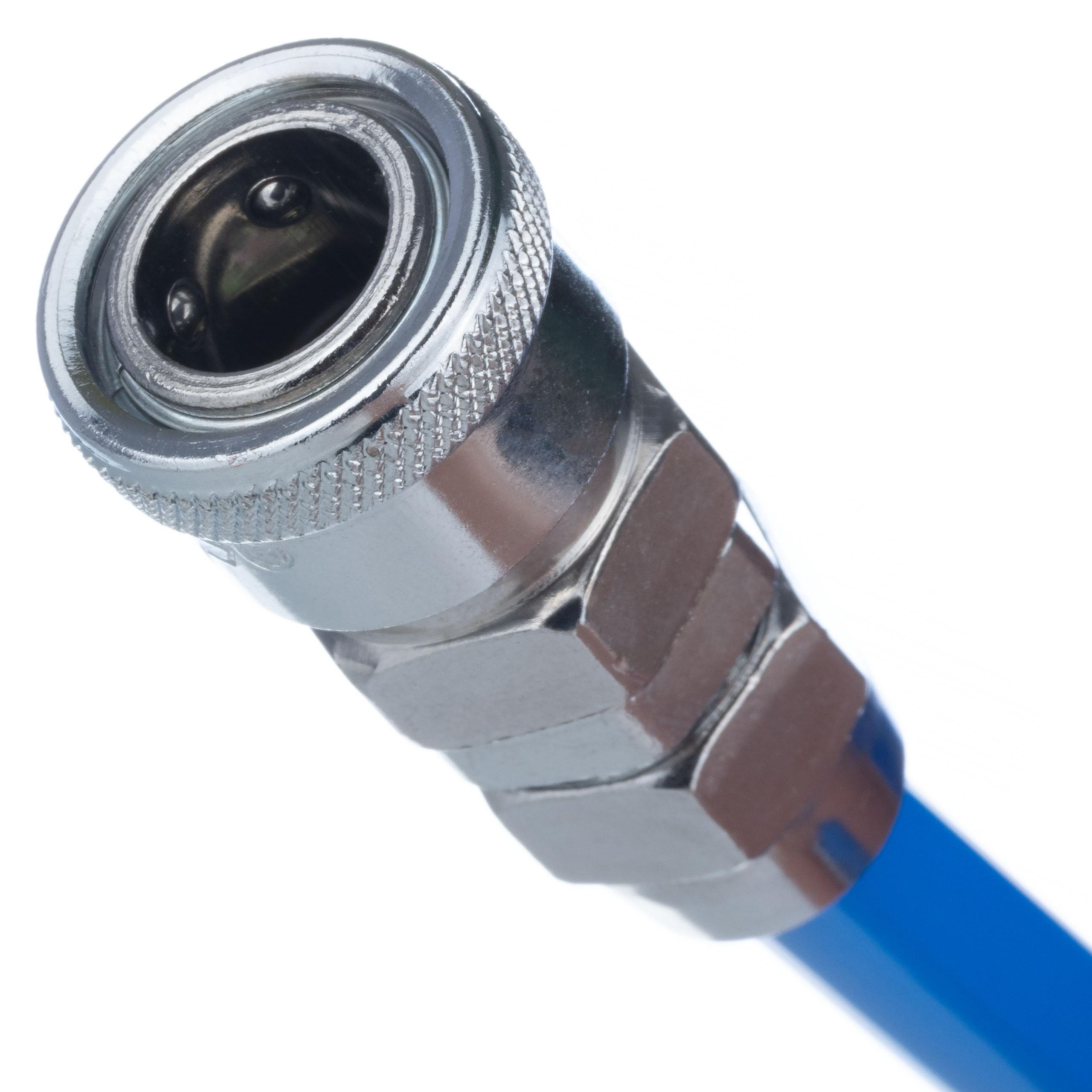 Tubo Pneumatico Spiralato 8x12mm 5m – Poliuretano Resistente, 6–10 Bar, -20°C/+75°C | Uso Industriale e Officina | Tubo Aria Compressa Professionale
