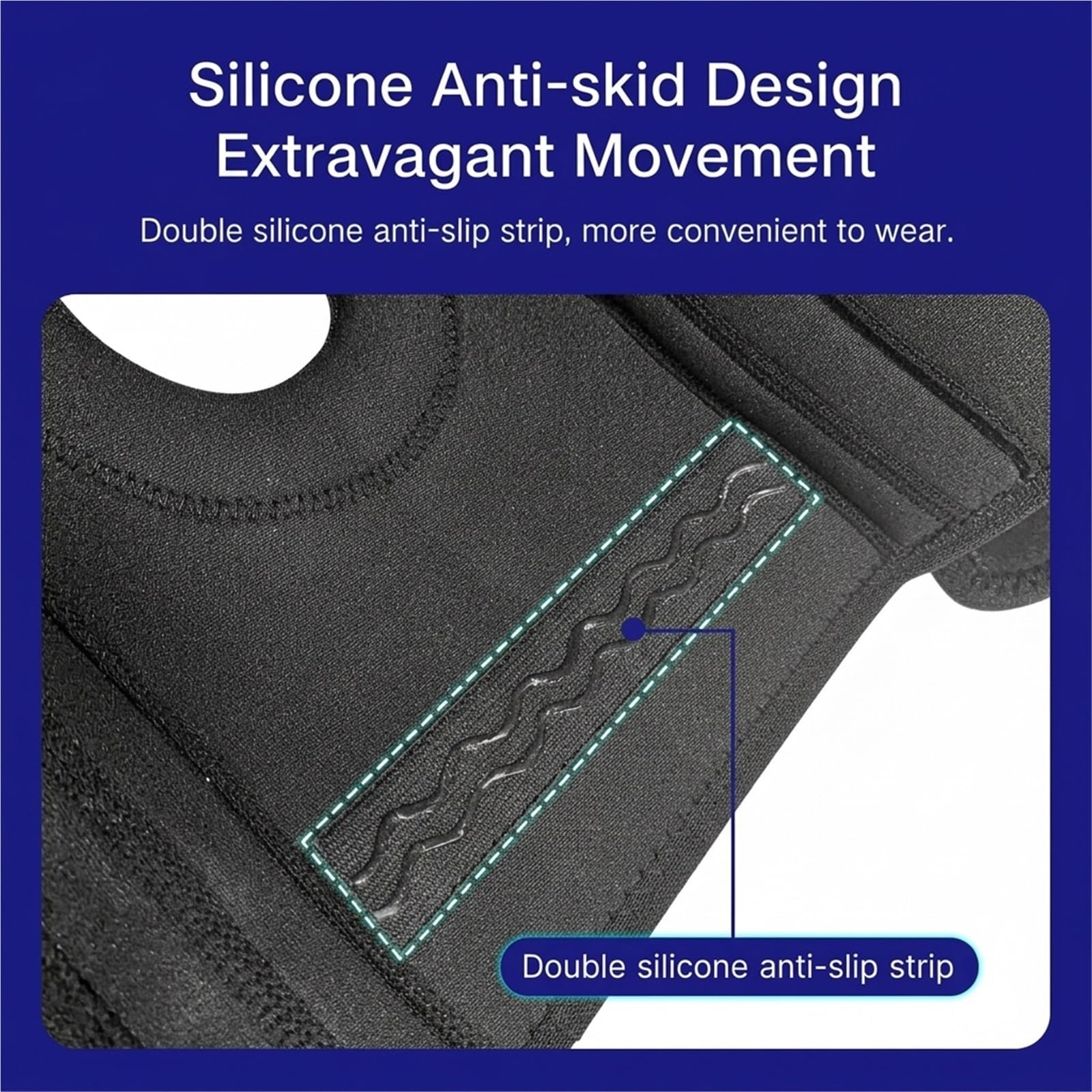 Kniebandage Damen Herren mit Gelenkschienen, Verstellbare Knieschiene zur Patella-Stabilisierung bei Meniskusriss, ACL, Arthritis, Gelenkschmerzen und Sportverletzung