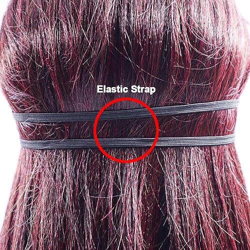 Miniatura 2 de 3 piezas de antifaz para dormir con correa elástica, ligera, suave, cómoda, bloqueo de luz nocturno, para viajes, siesta en avión (negro)