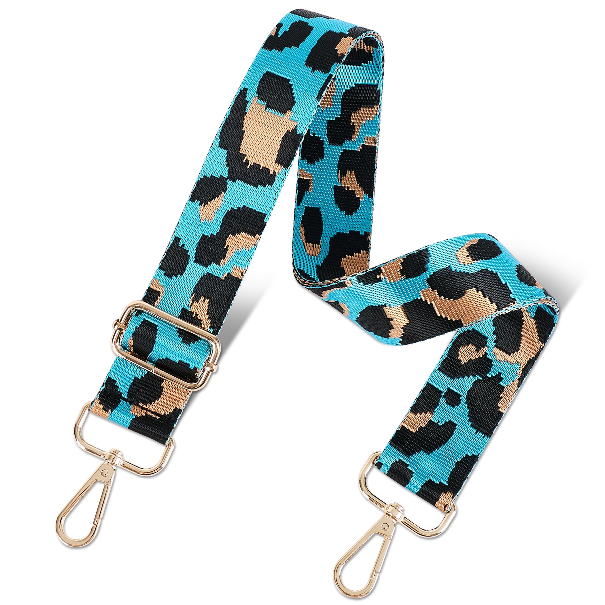 chushui Leopard Print Purse Strap for Women,Adjustable Crossbody Bag Strap