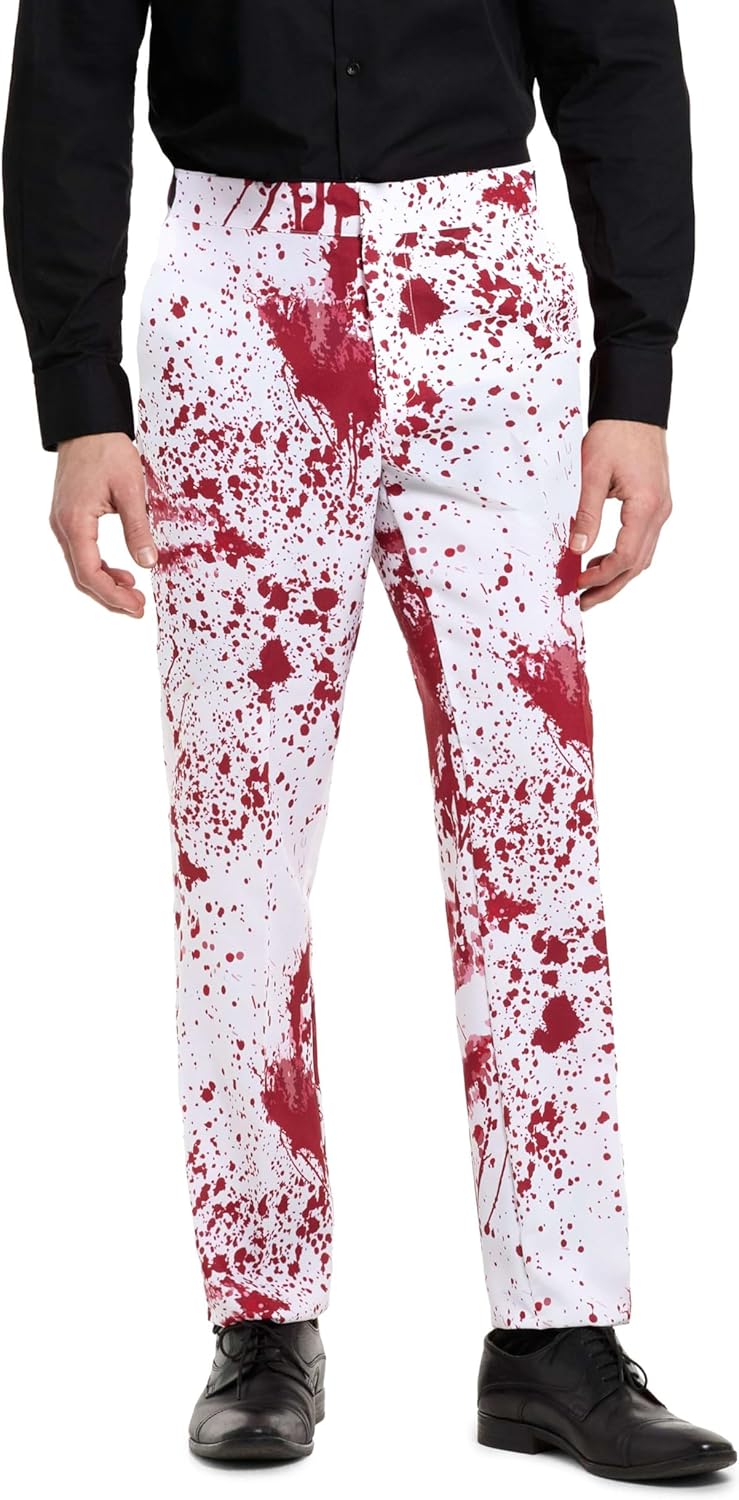 Suitmeister Men's Halloween Costume - Party Costume Suit - Slim Fit - Including Blazer, Pants and Tie
