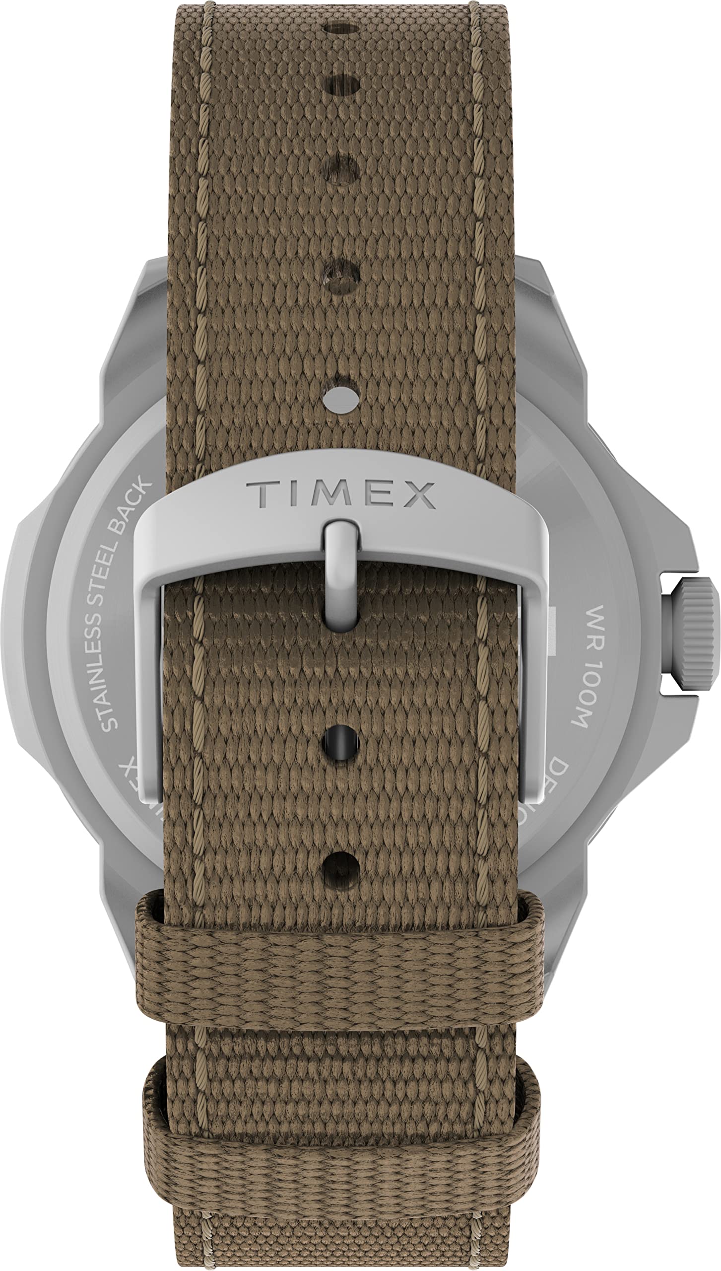 Timex Orologio Analogico al Quarzo da Uomo con Cinturino in Tessuto TW2V62400