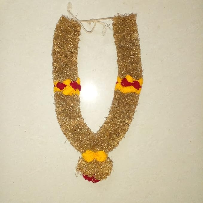 MAILEE Vetiver Malai,1 Feet Vetiver Garland for God,Pooja Room Garland