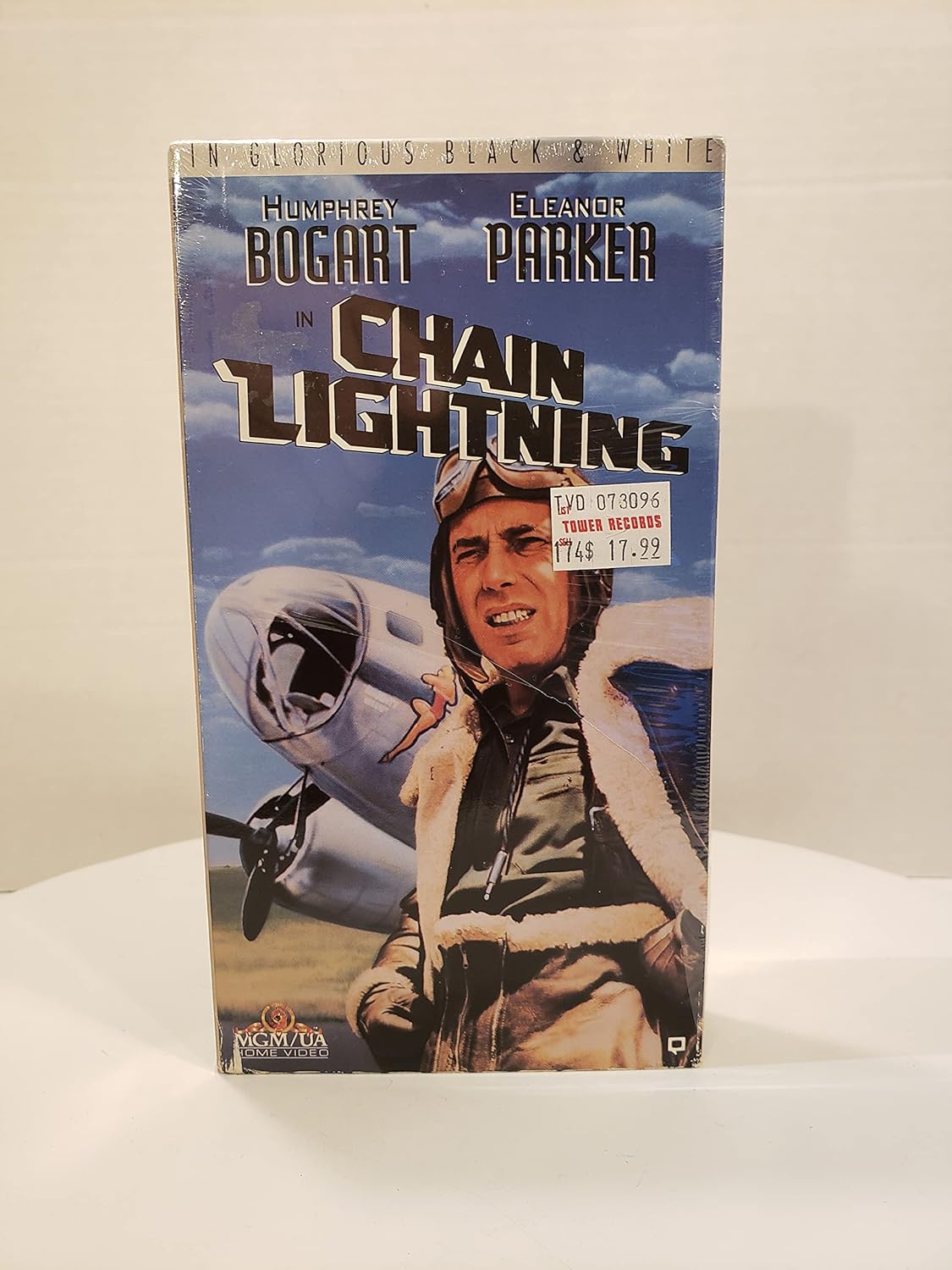 Chain Lightning [VHS] Humphrey Bogart, Eleanor Parker