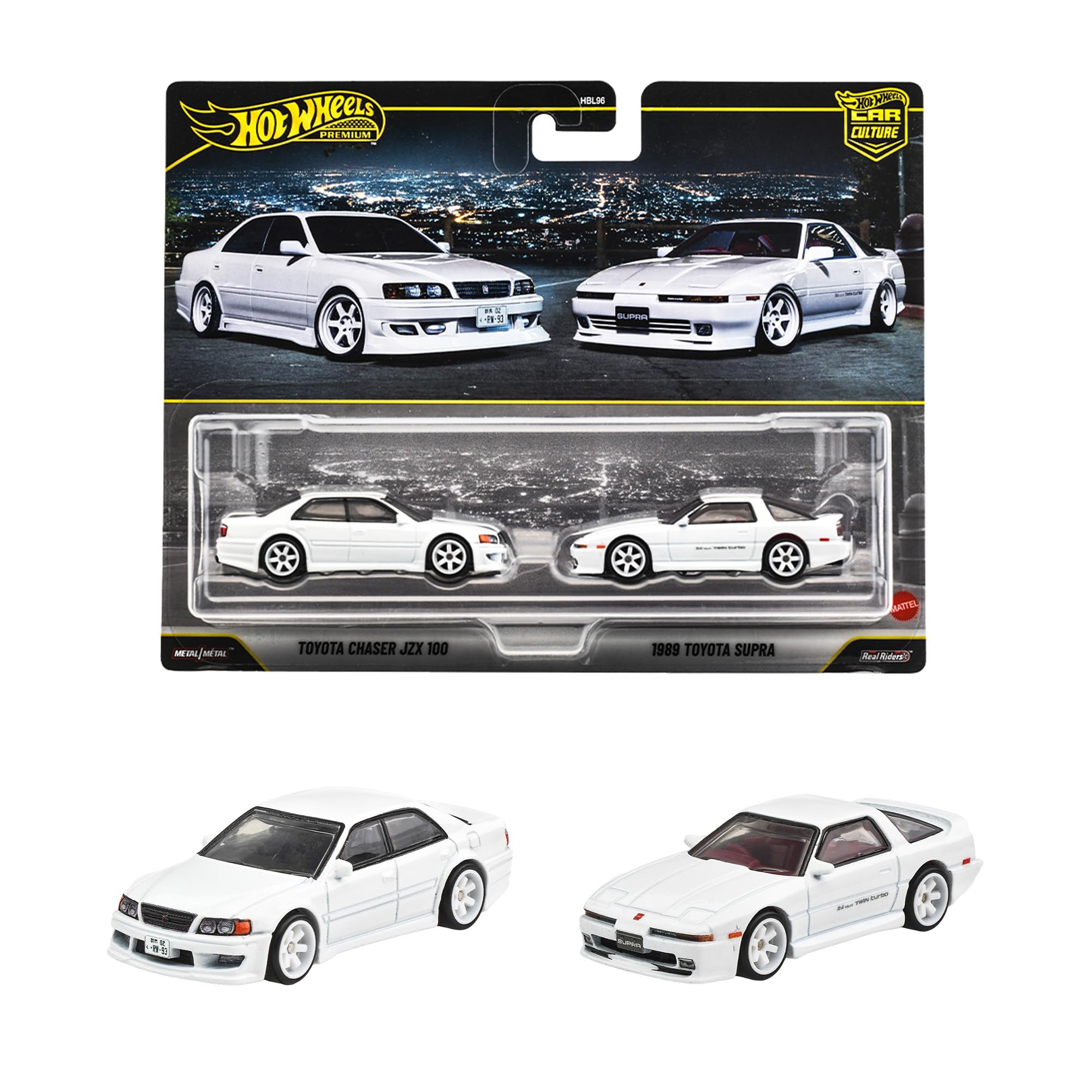 Amazon | ホットウィール(Hot Wheels) プレミアム2パック トヨタ