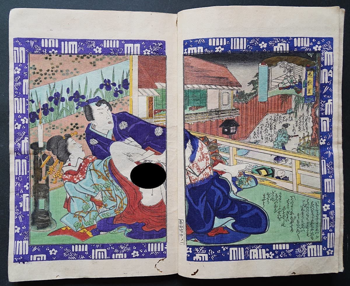 Amazon.co.jp: 浮世源氏五十四帖 中巻 柳水亭種清(恋川笑山)=著；二