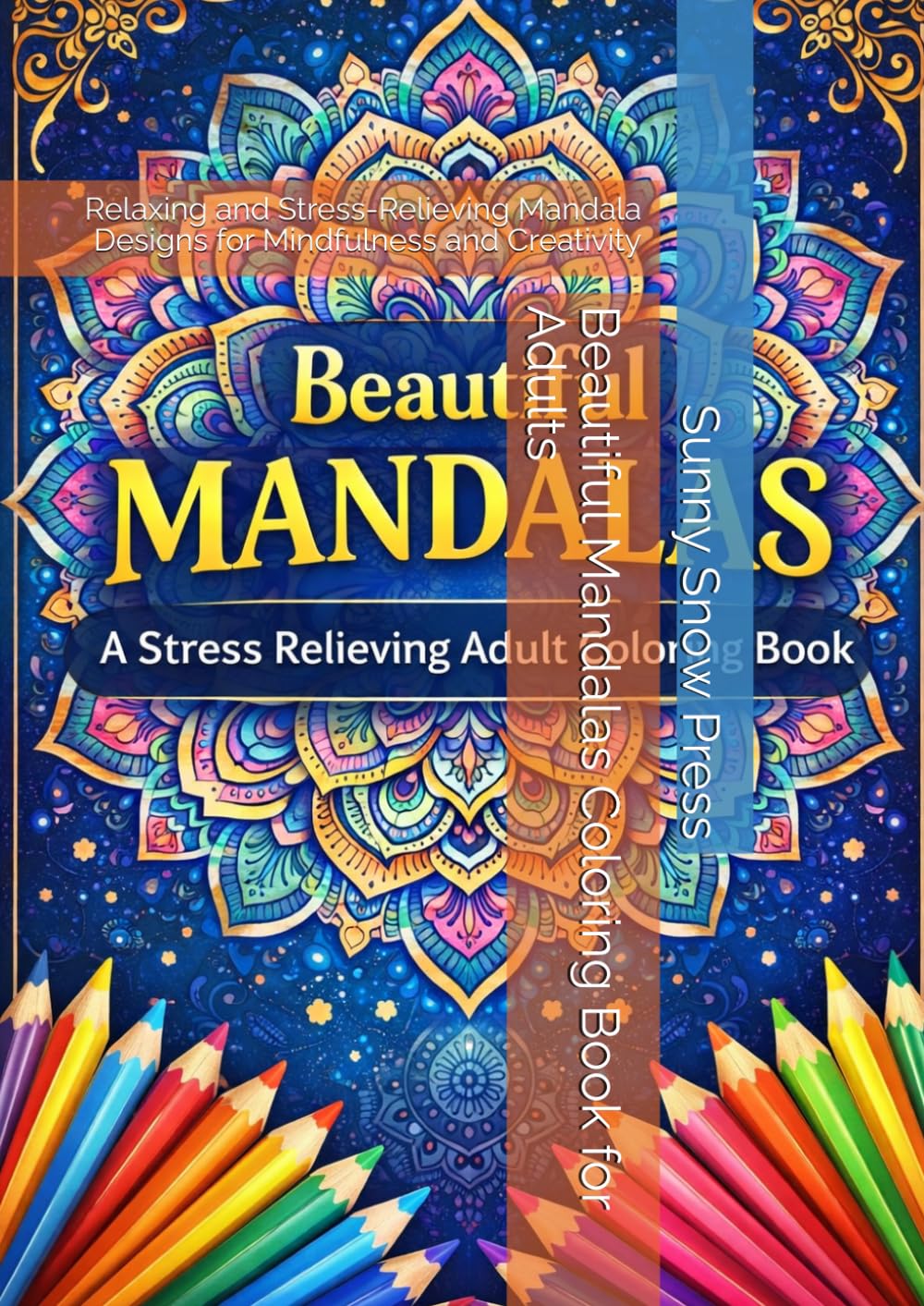 Beautiful Mandalas Coloring Book for Adults: Relaxing and Stress-Relieving Mandala Designs for Mindfulness and Creativity