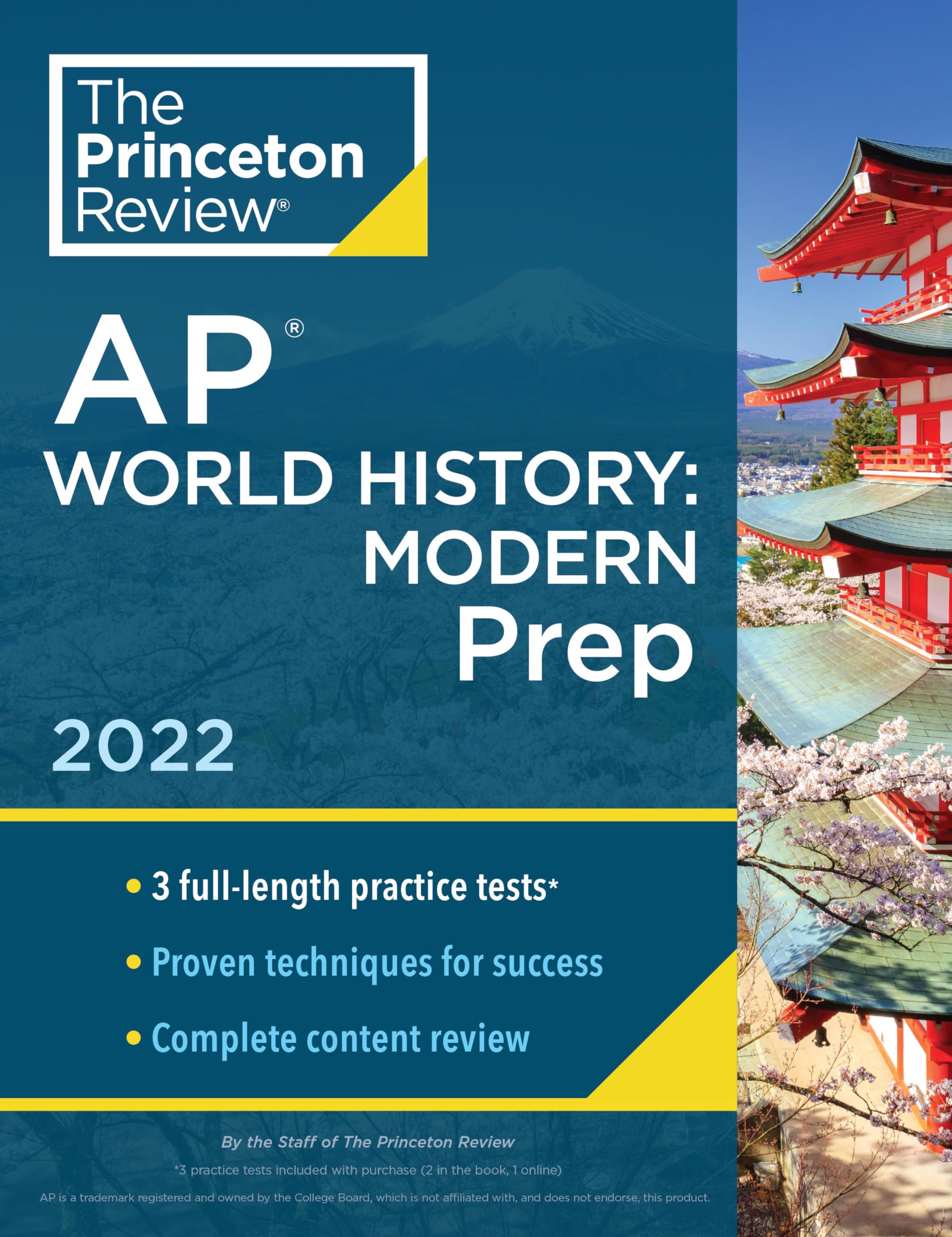 Princeton Review AP World History: Modern Prep, 2022: Practice Tests + Complete Content Review + Strategies & Techniques (2022) (College Test Preparation)
