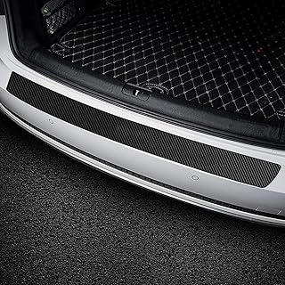 Boot Sill Protector for BMW i5 Touring (G61) 2024, Carbon Fibre Bumper Protection, Rear Bumper Sticker, Car Accessories, 104 x 9