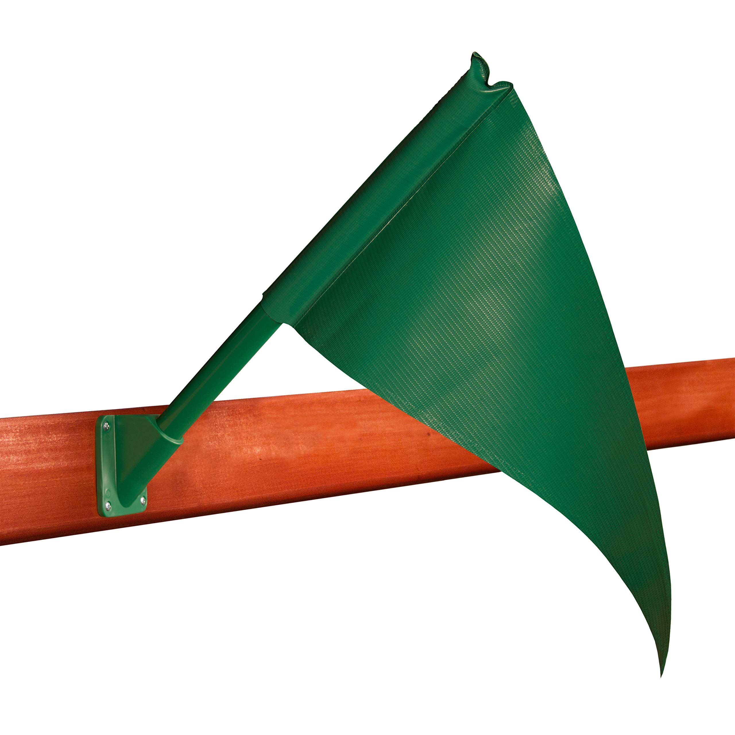 Gorilla Playsets09-1014-G Green Flag Kit Playset Accessory with Flag Pole, Green