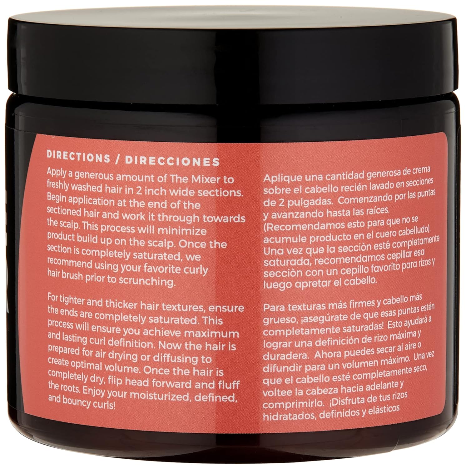 The Curl Factor presents The Mixer, a 16 oz all in one, lightweight, curl cream gel cocktail that will give you soft, shiny and bouncy curls every time.