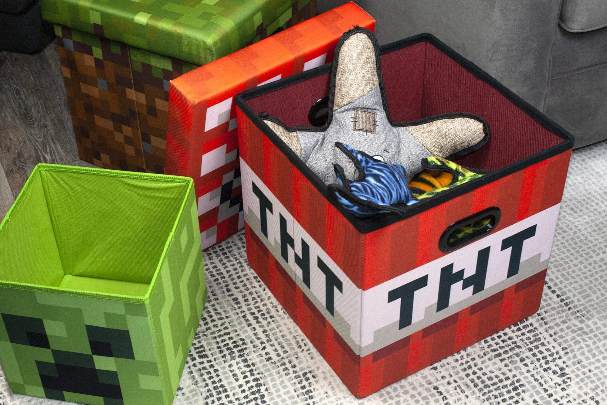 Minecraft TNT Block Storage Cube Organizer Minecraft Storage Cube TNT Block From Minecraft