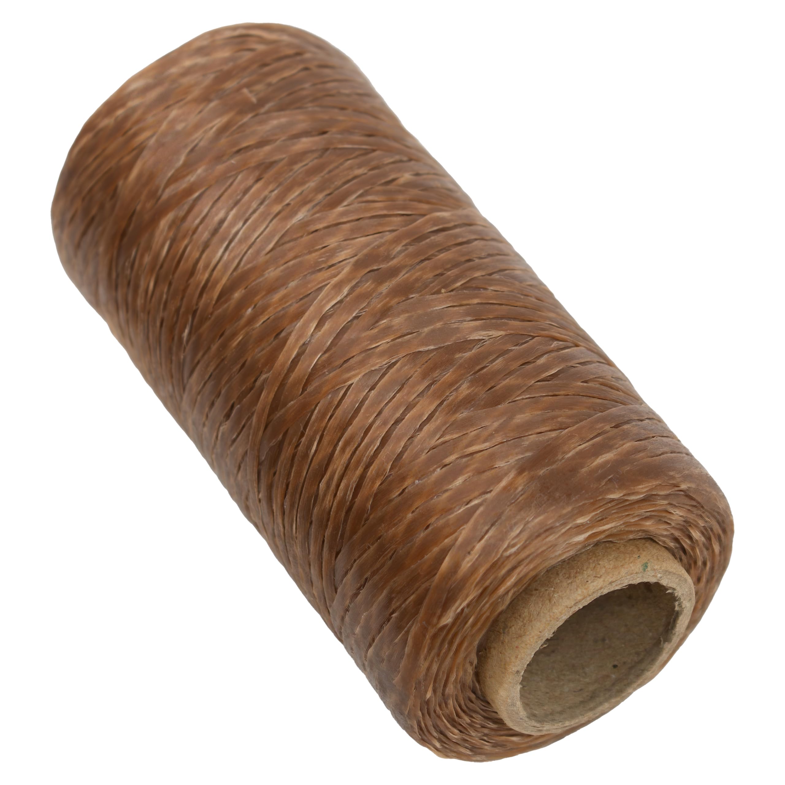 The Beadsmith Medium Brown Artificial Sinew Waxed Thread – Flat Polyester Craft String, Color, 5-Ply, 4-Ounce Spool, 131 Yds / 394 Ft, Durable & Splittable