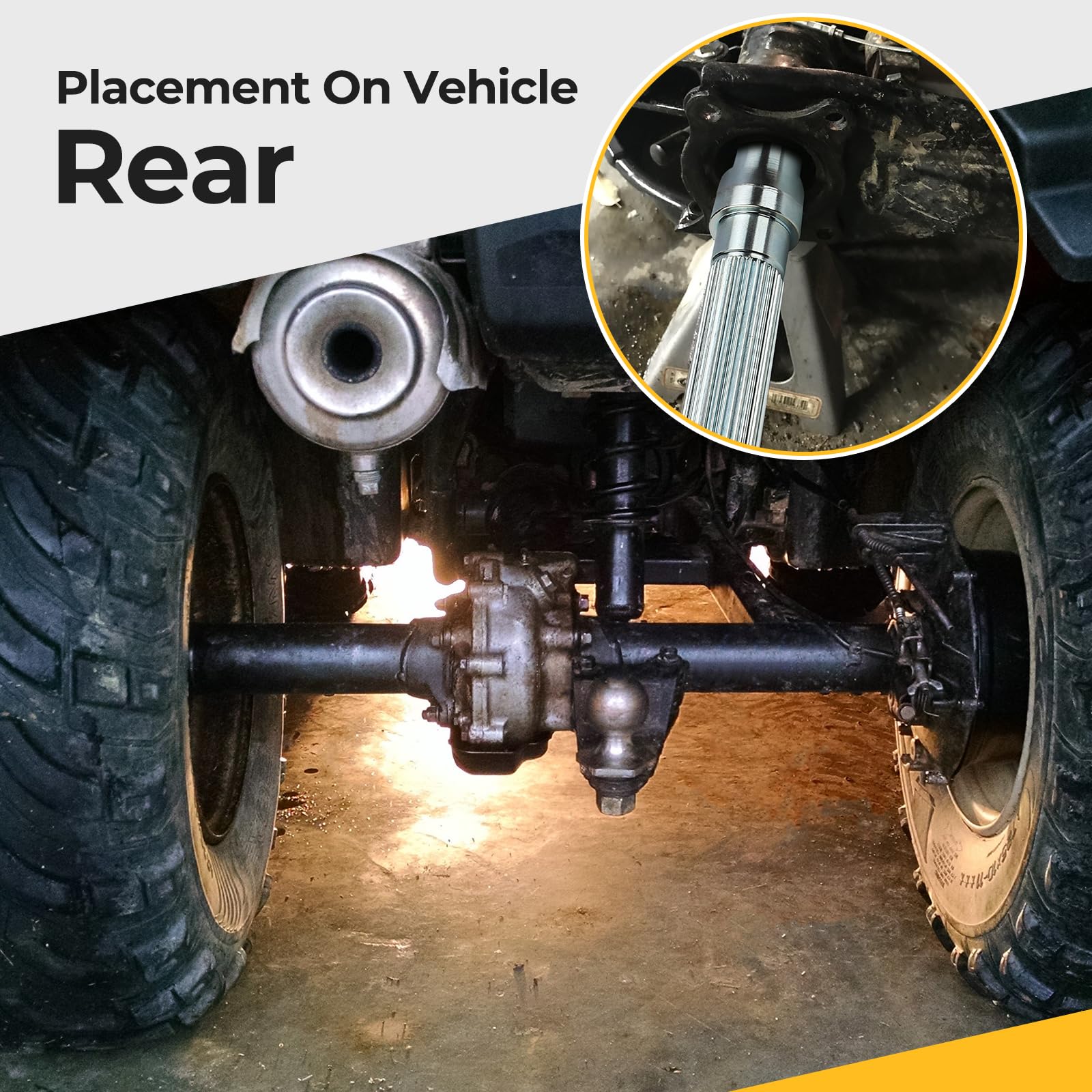 FT27113 FAST Arbre De Transmission Essieu Arrière Gauche, Essieu