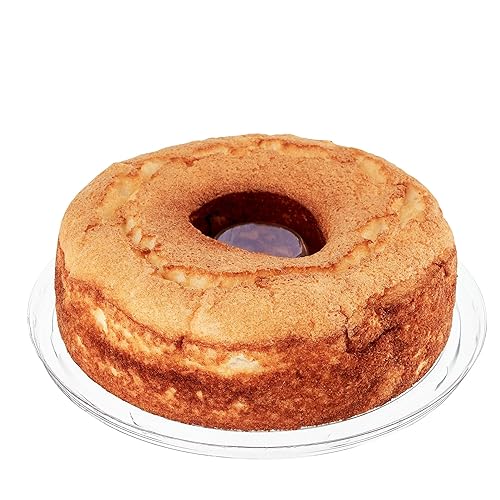 Dallas Distribution Classic Angel Food Ring Cake, Soft & Fluffy