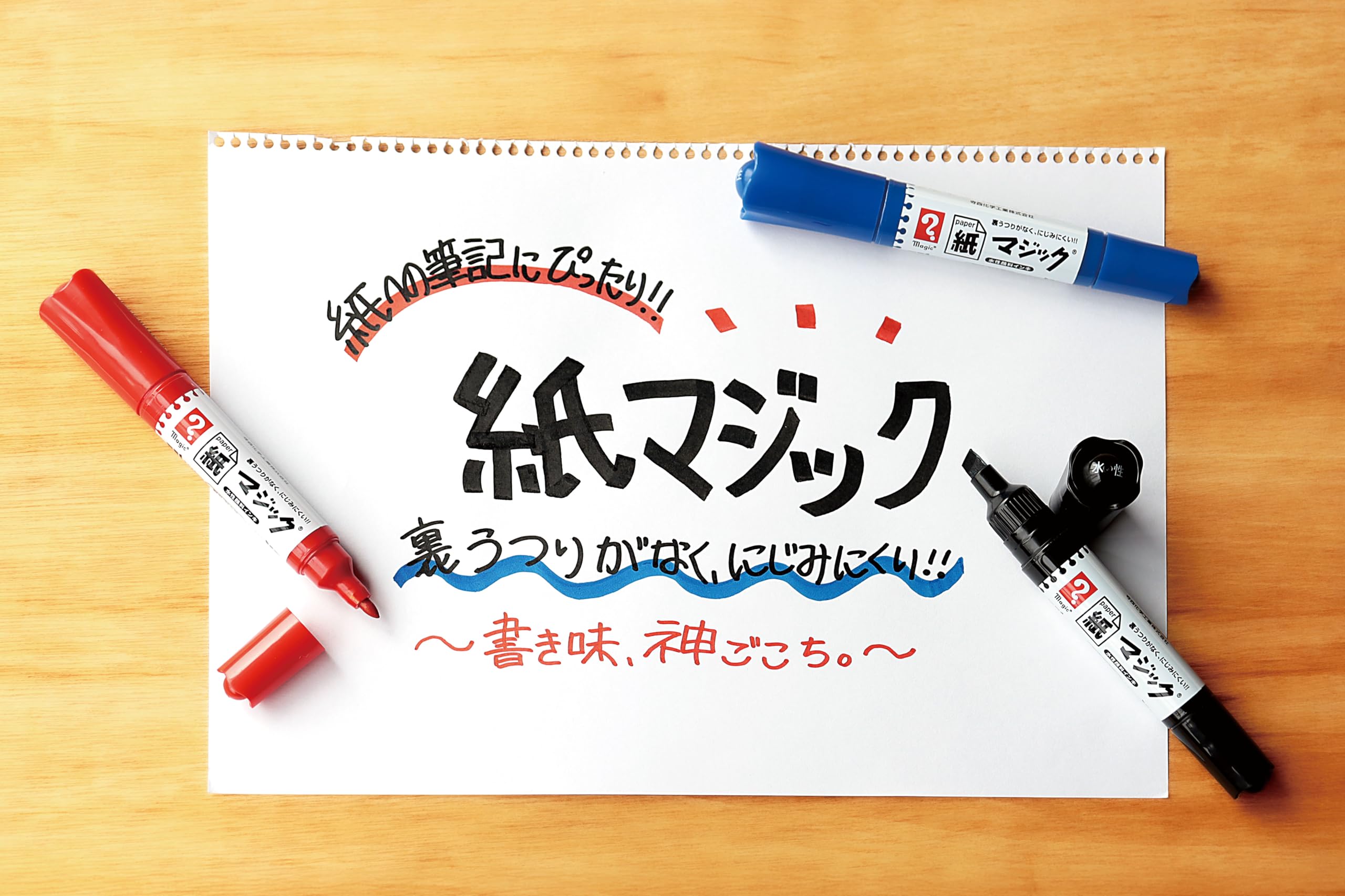 Amazon.co.jp: 寺西化学 紙マジック 水性顔料インキ マーカーペン 太字