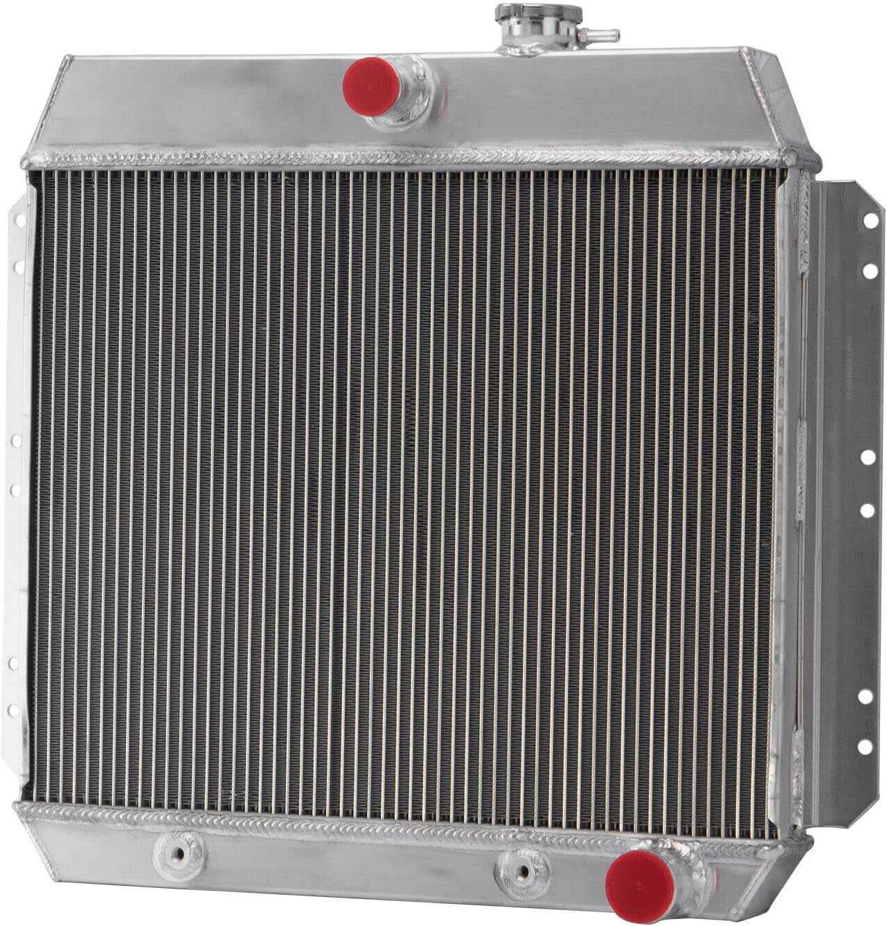 Aluminum Radiator Fit for 1950-1954 Chevy Bel Air/1949-1952 Fleetline Styleline Deluxe Styleline Special 3.5L 3.8L 3.9L L6 Gas Base Deluxe Special,3 Row Core Radiators
