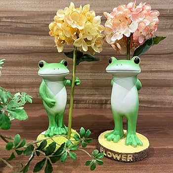 コポー 花セット 造花セット 花を持つカエル コポー Copeau - カエルのコポーなら