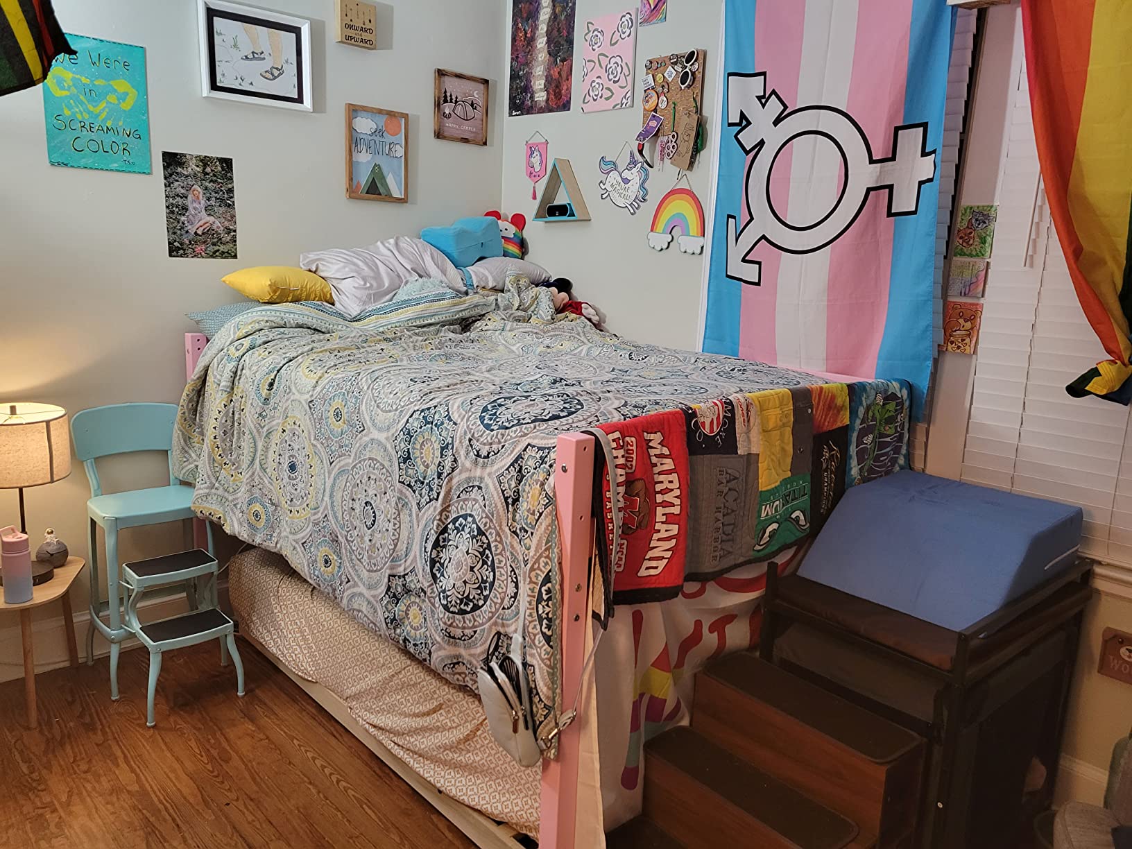 42/mo Finance Concord Junior Loft Bed, Twin, Grey Buy Now, Pay Later