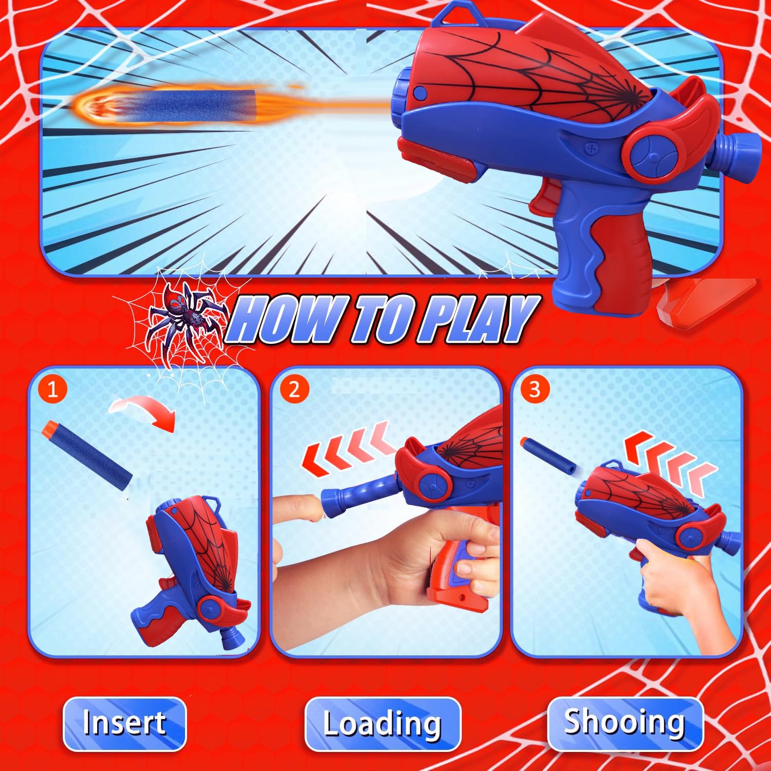 Yapartifa Shooter Toys Kids Boy Gift,Boys Toy Age 3 4 5 6 7 8 9 10 11 12 - Image 3