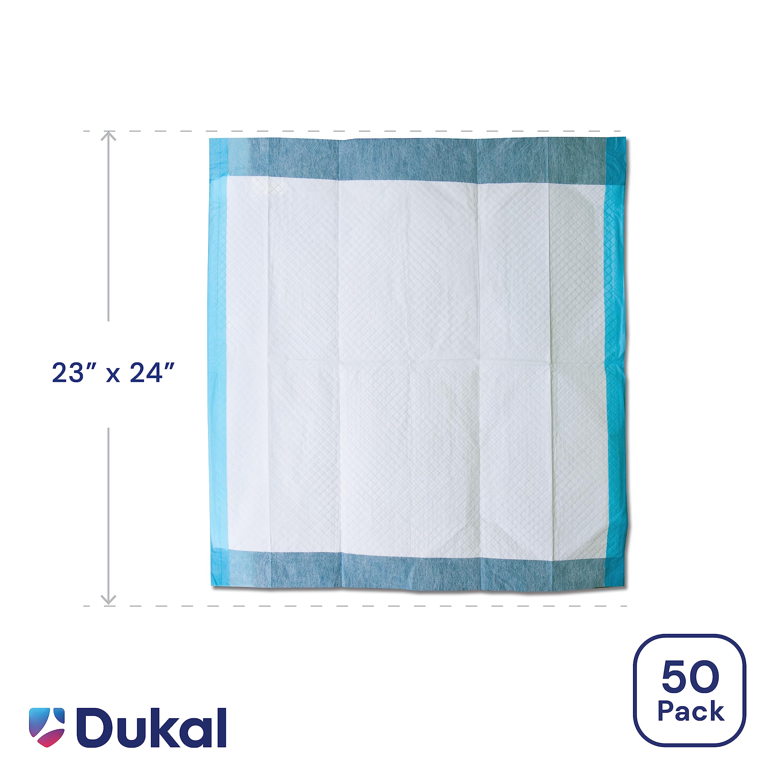 DUKAL 12424 pelusas UNDERPAD 23 "X 24", no estéril